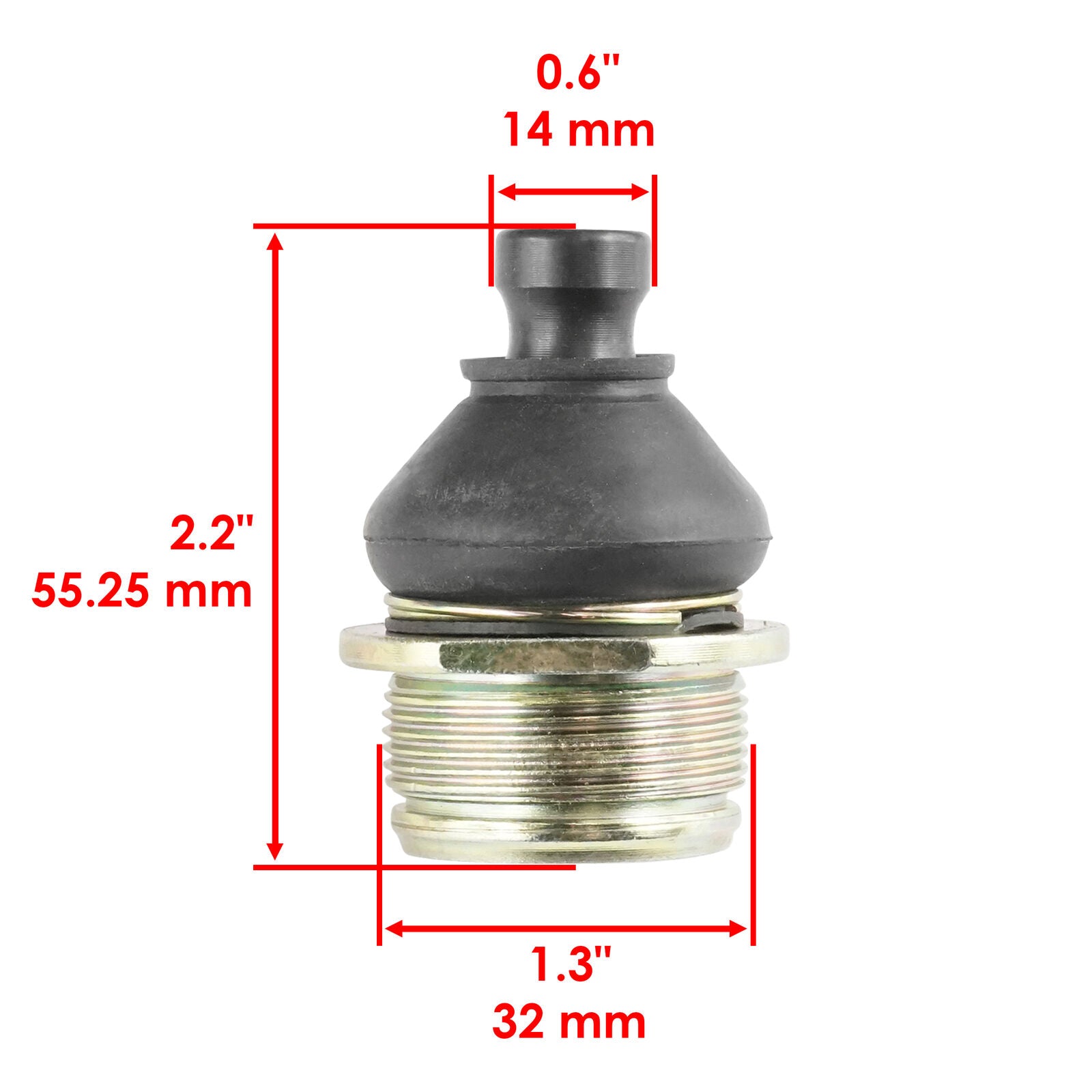 1993-2004 Kawasaki Bayou Lakota Mojave Prairie ATV Ball Joint Replacement Part 59266-1098 - Perfect for Off-Road Repair & Maintenance