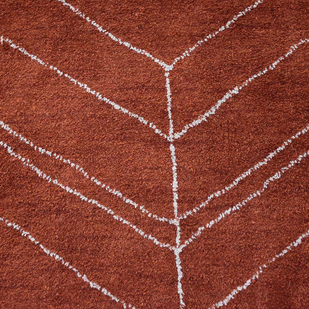 Handmade Prism Hand-Knotted Wool Rug - Bohemian Style Area Rug for Living Room, Bedroom, or Nursery Decor
