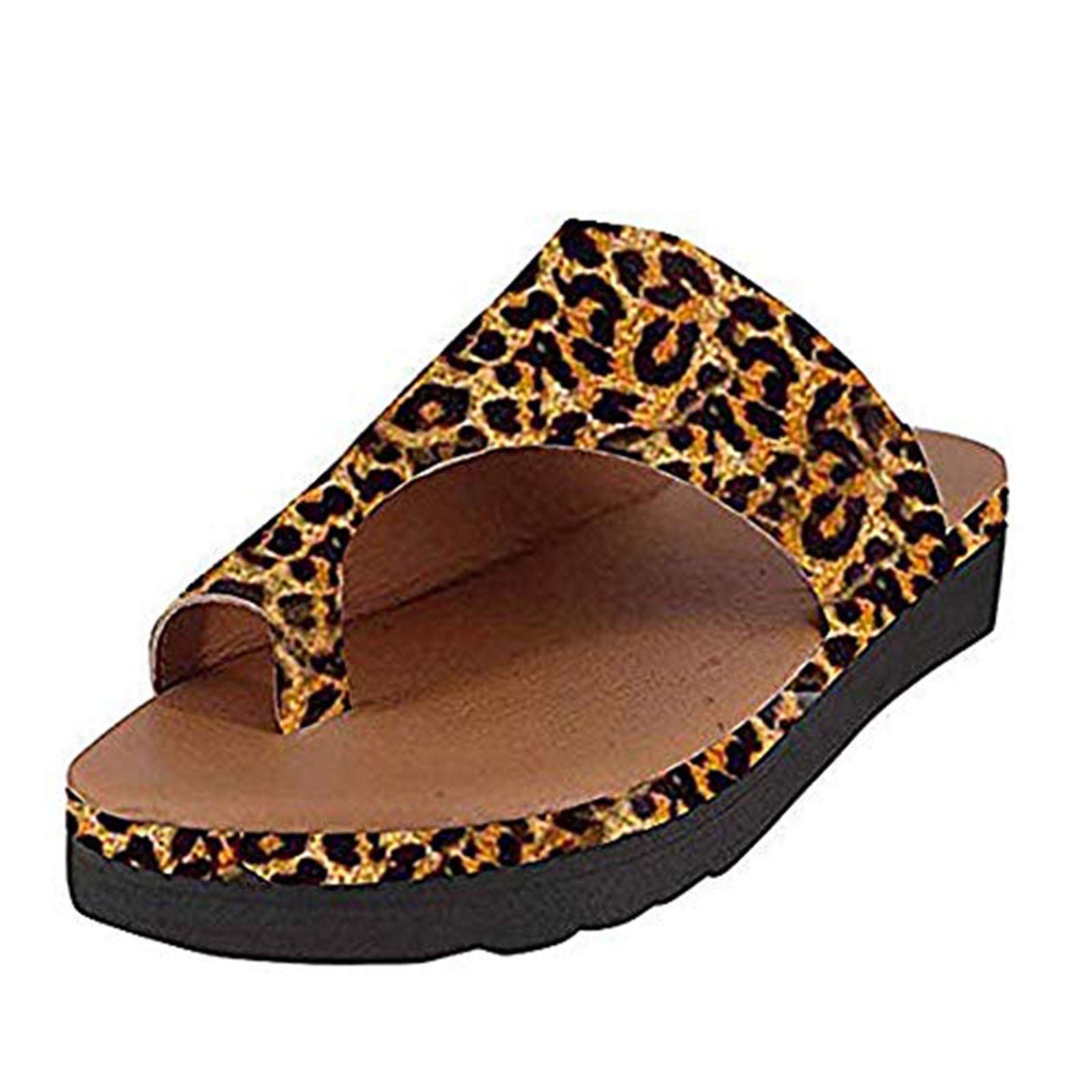 Women's Bunion Corrective Sandals - Open Toe Summer Beach Flip Flops for Bunions Relief, Lightweight Comfortable Travel Shoes for Women, Mothers & Girlfriends - Perfect for Beach Vacations, Walking & Everyday Wear