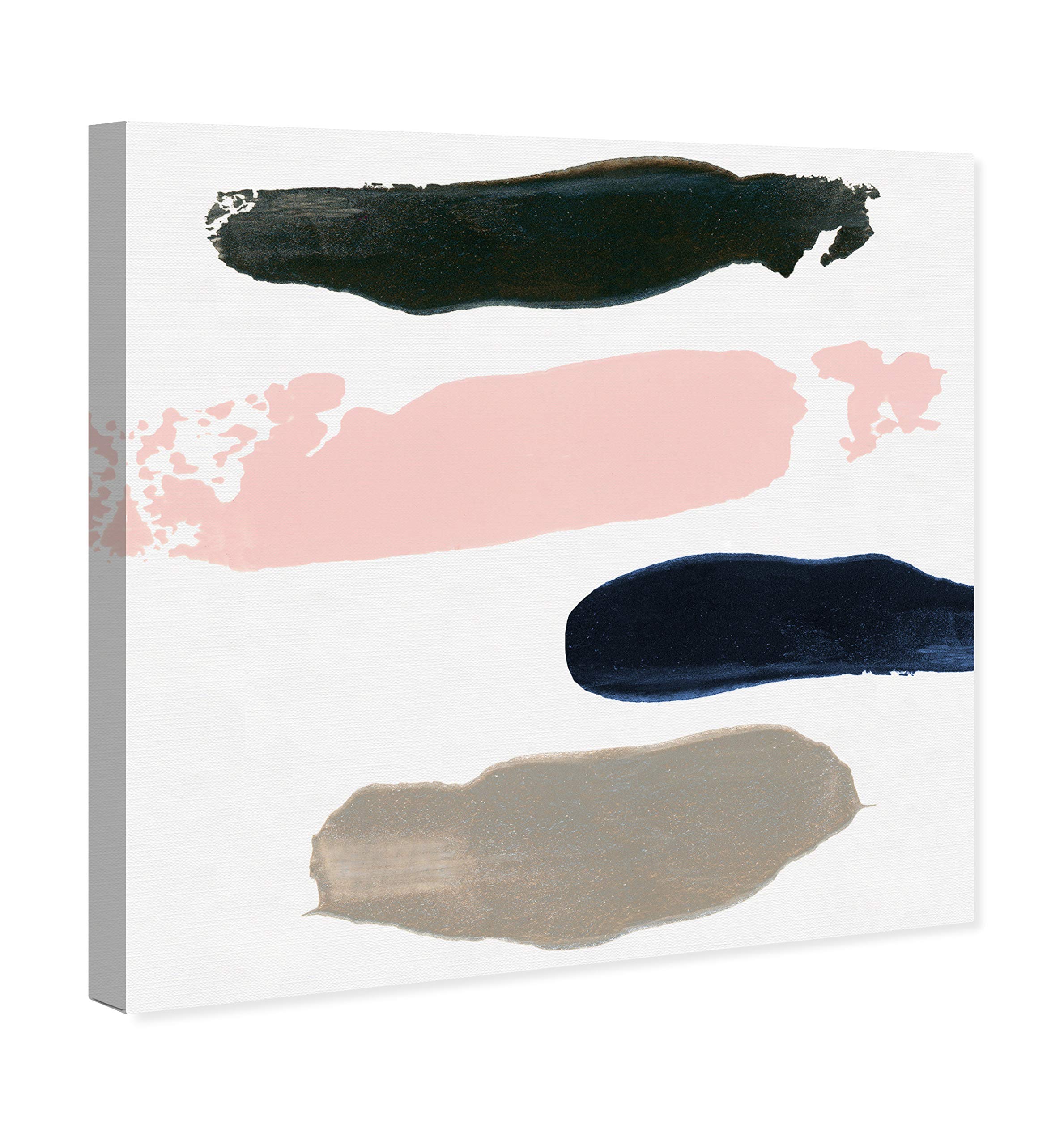 Abstract Wall Art Canvas Prints by Oliver Gal Artist Co. - Pink & Black Modern Home Decor, 24x24 Inches - Perfect for Living Room, Bedroom & Office Wall Decoration