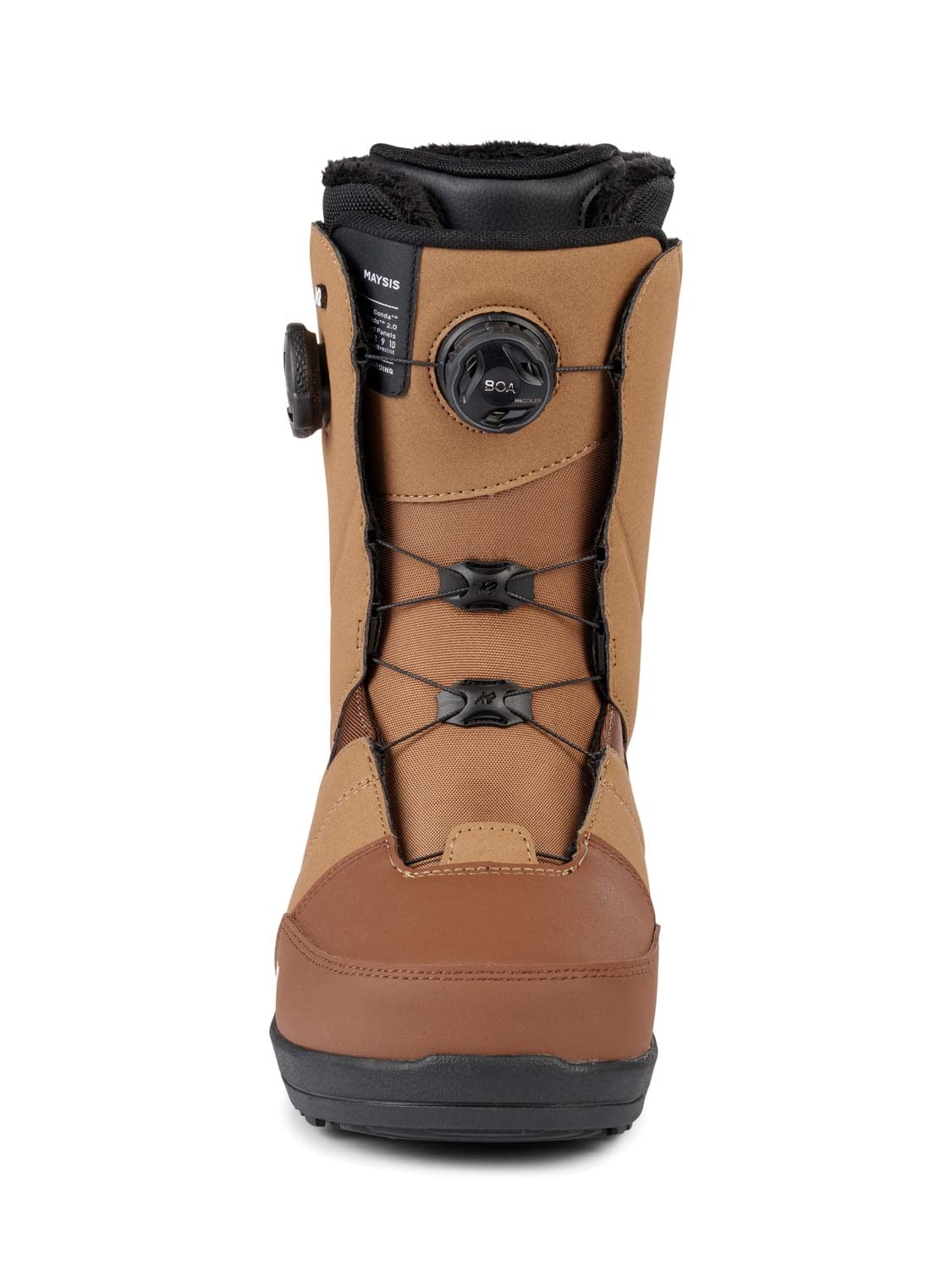 K2 Maysis Men's Snowboard Boots - Brown Size 9 | Comfortable & Durable Snowboarding Shoes for Winter Sports & Mountain Adventures
