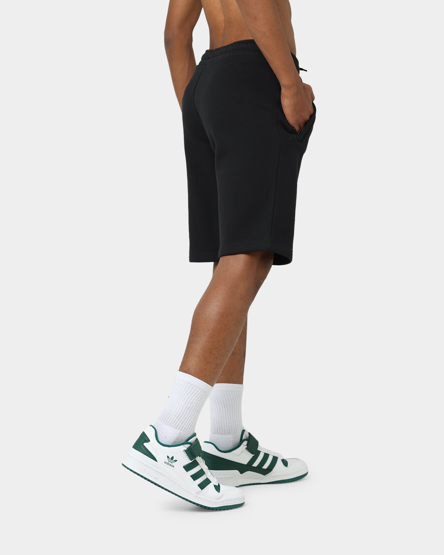 Adidas Essential Black Shorts for Men - Comfortable Athletic Running & Gym Workout Shorts - Perfect for Sports, Training & Casual Wear