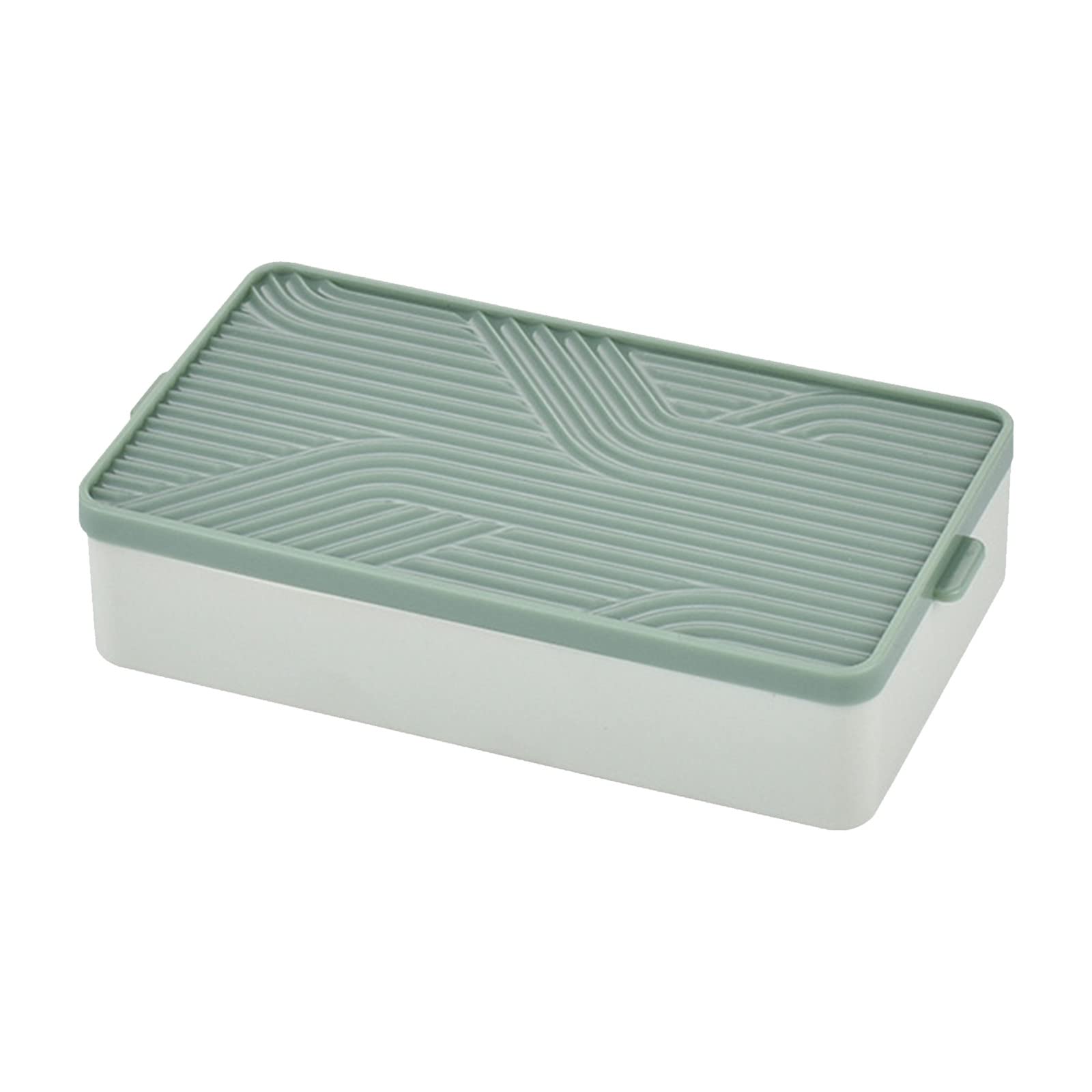 **Silicone Ice Cube Trays with Lid - Easy Release, Flexible, Stackable, 18-Cube Capacity for Cocktails, Freezer Storage - Spill-Proof Design, Green (One Size) - Perfect for Home Bars, Parties & Beverage Chilling**