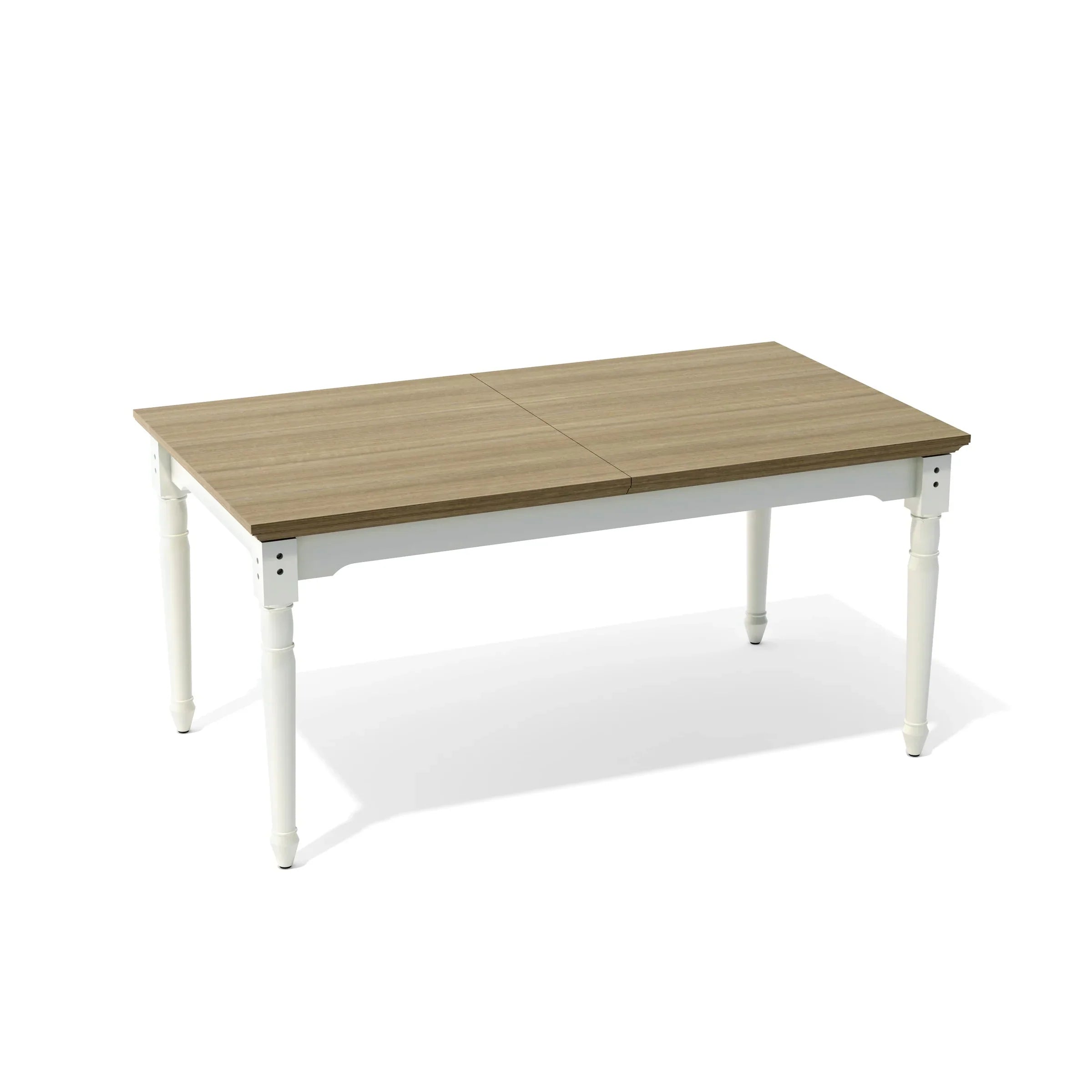 Anderson Teak Chenon Extension Dining Table TBX 7990DT - Solid Teak Wood Outdoor Furniture for Patio, Garden & Poolside Dining - Expandable Table for Entertaining Guests