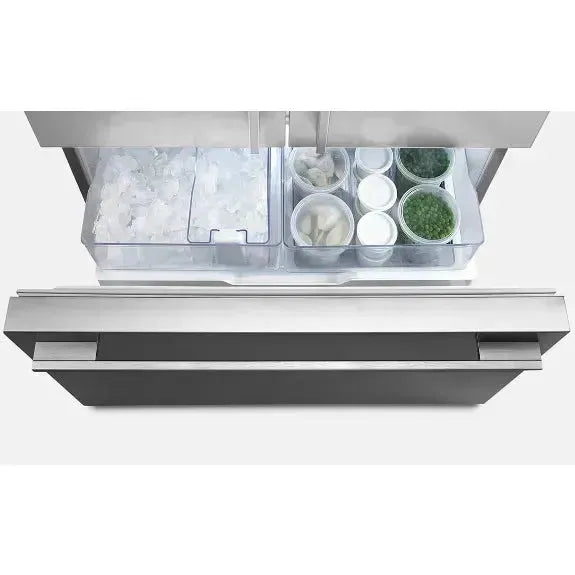 Fisher & Paykel 569L French Door Refrigerator - Stainless Steel, Energy Efficient, Spacious Fridge for Large Families & Entertaining