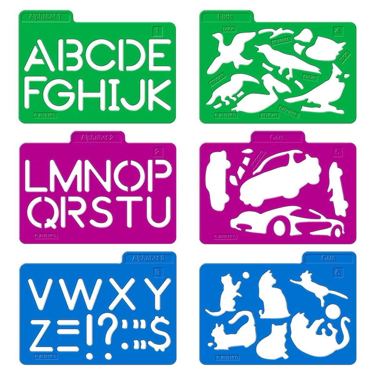 Essential Learning Products Stencil Mill - High-Quality Stencils for DIY Crafts, Scrapbooking & Home Decor Projects