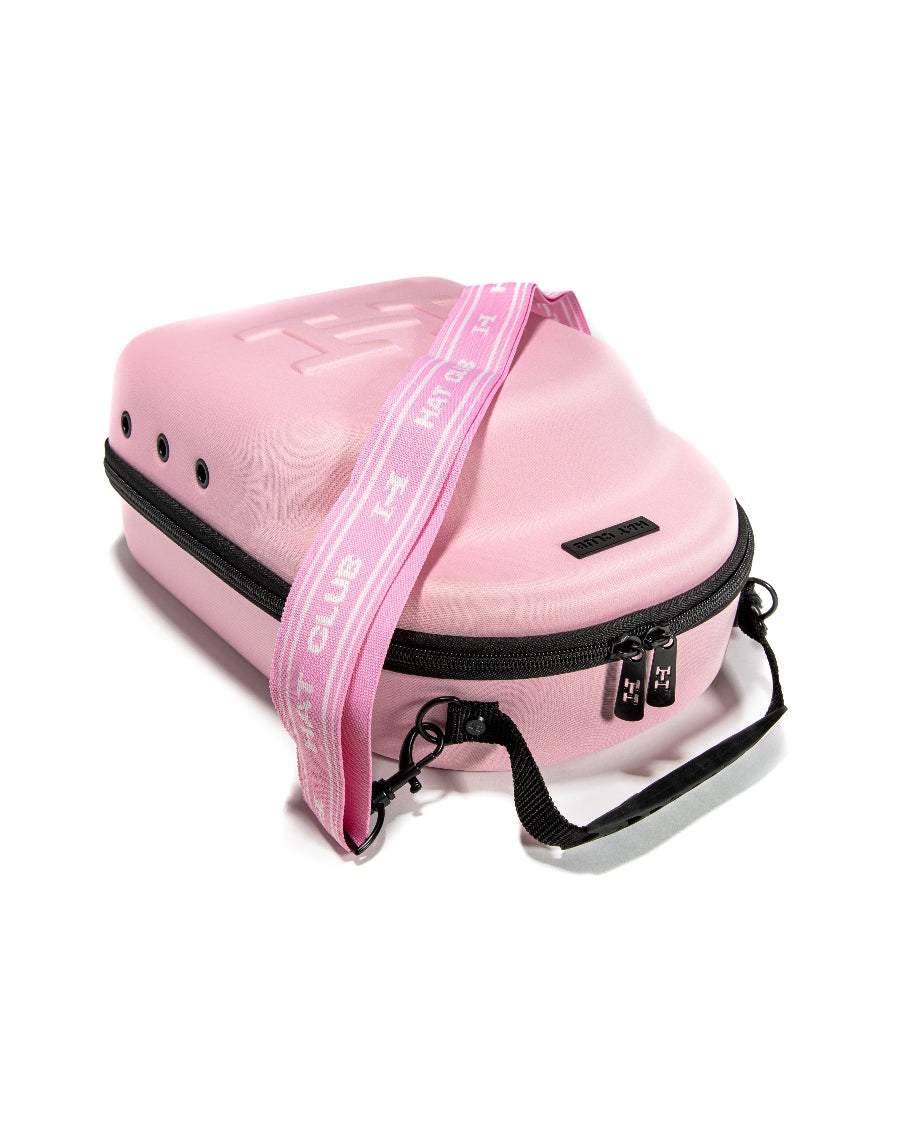 Pink Hat Club 6 Hat Carrier - Portable Hat Organizer for Travel, Storage & Display - Perfect for Baseball Caps, Sun Hats & Fashion Accessories