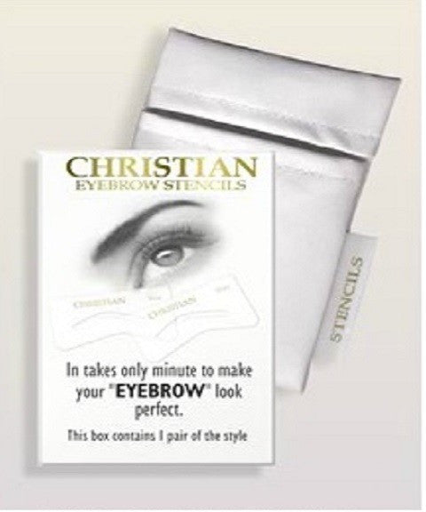 Eyebrow Stencils Kit - Perfectly Shaped Brows Every Time | Reusable Eyebrow Template for DIY Makeup | Great for Beginners, Home Use & Salon Professionals