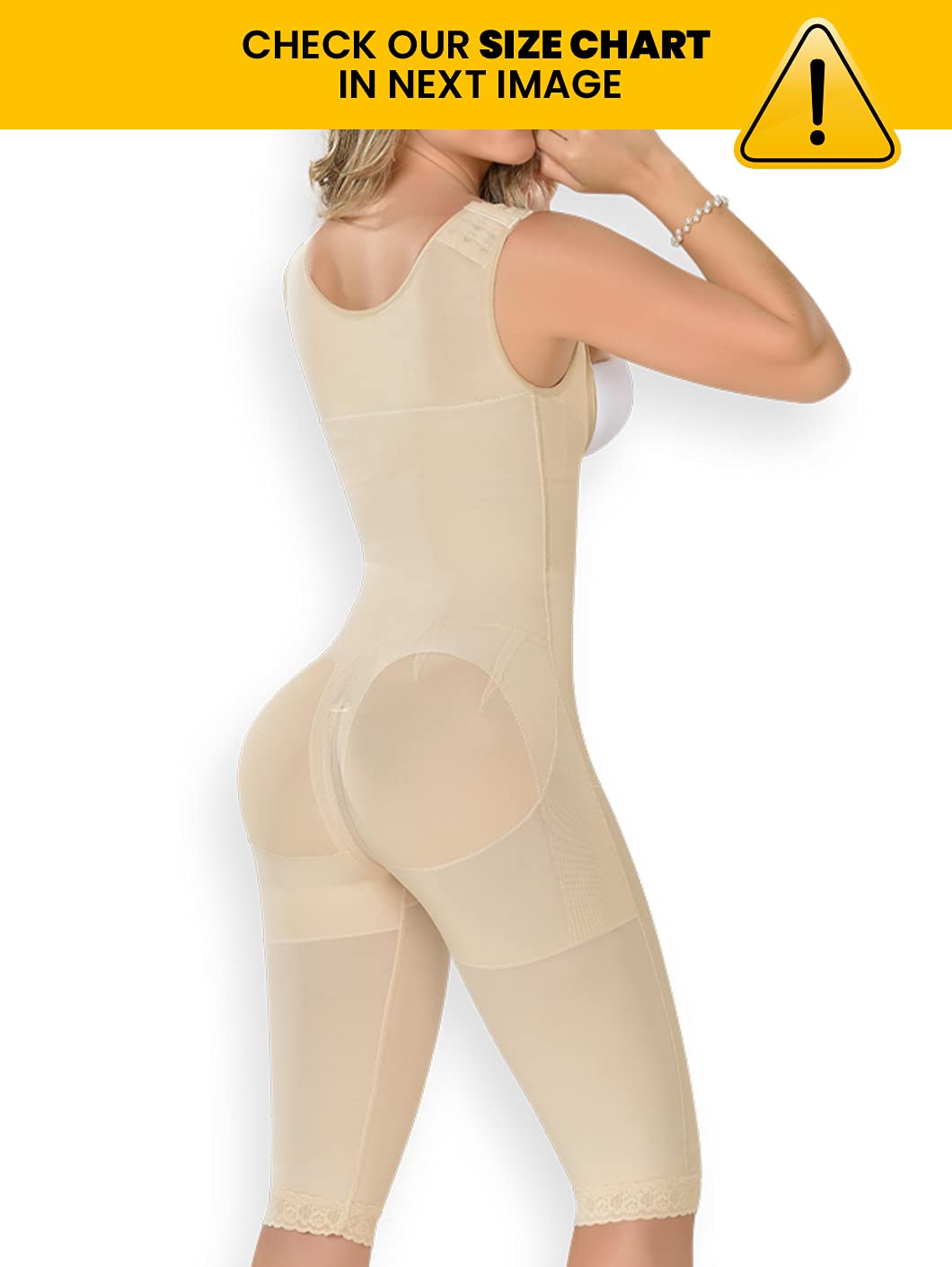 Post Surgery Stage 2 BBL Compression Garment - Colombian Shapewear for Women | Medical Fajas Post OP Recovery | Perfect for Tummy Control & Body Shaping After Surgery