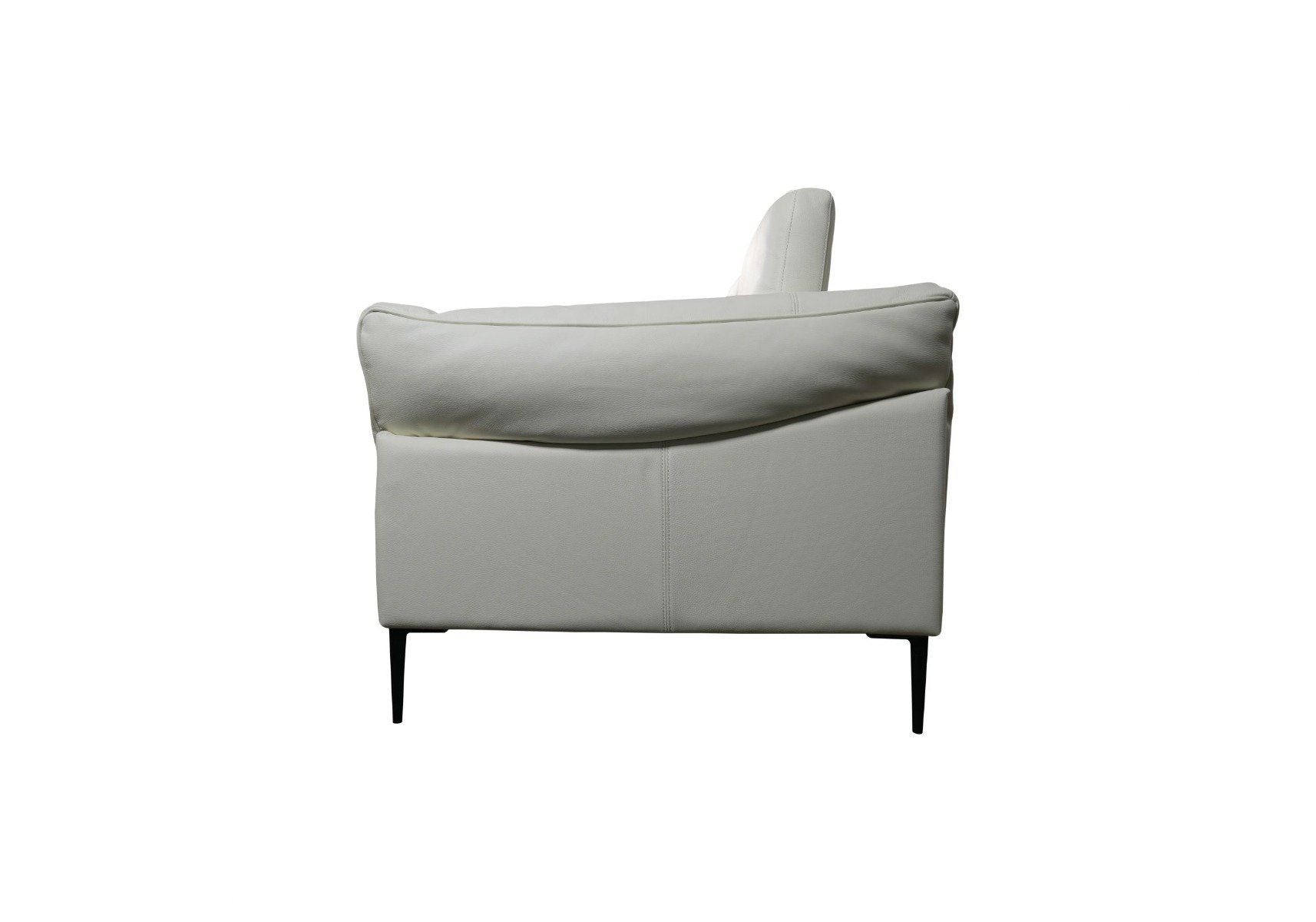 Premium Ennio Top Grain Leather Sofa with Chaise Lounge - Modern Living Room Furniture for Comfort & Style - Perfect for Family Gatherings & Relaxing Evenings