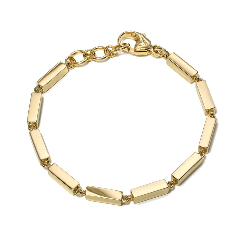 Single Stone Giana Bracelet - Elegant Minimalist Sterling Silver Bracelet for Women | Perfect for Everyday Wear, Gifts & Special Occasions