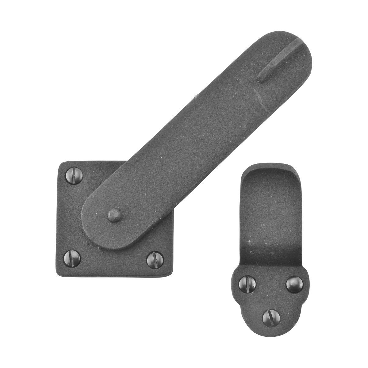 Black Wrought Iron Gate Latch 5 3/4