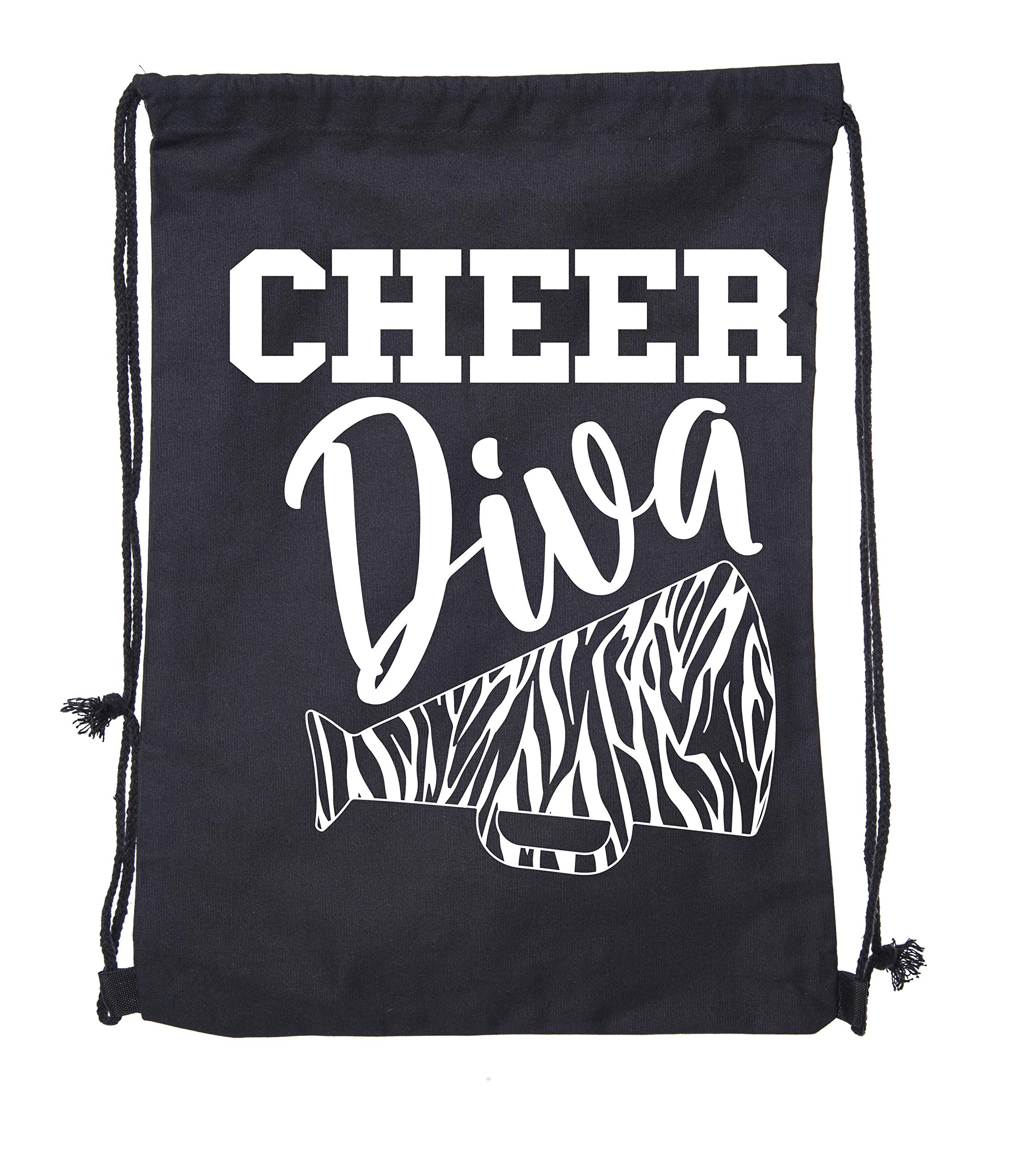 Cheerleading Backpacks for Girls - Cheer and Pom Drawstring Bags with Team Logo - Durable Cheerleader Team Cinch Bags for Practice, Games & Competitions | Perfect for School, Gym & Sports Events