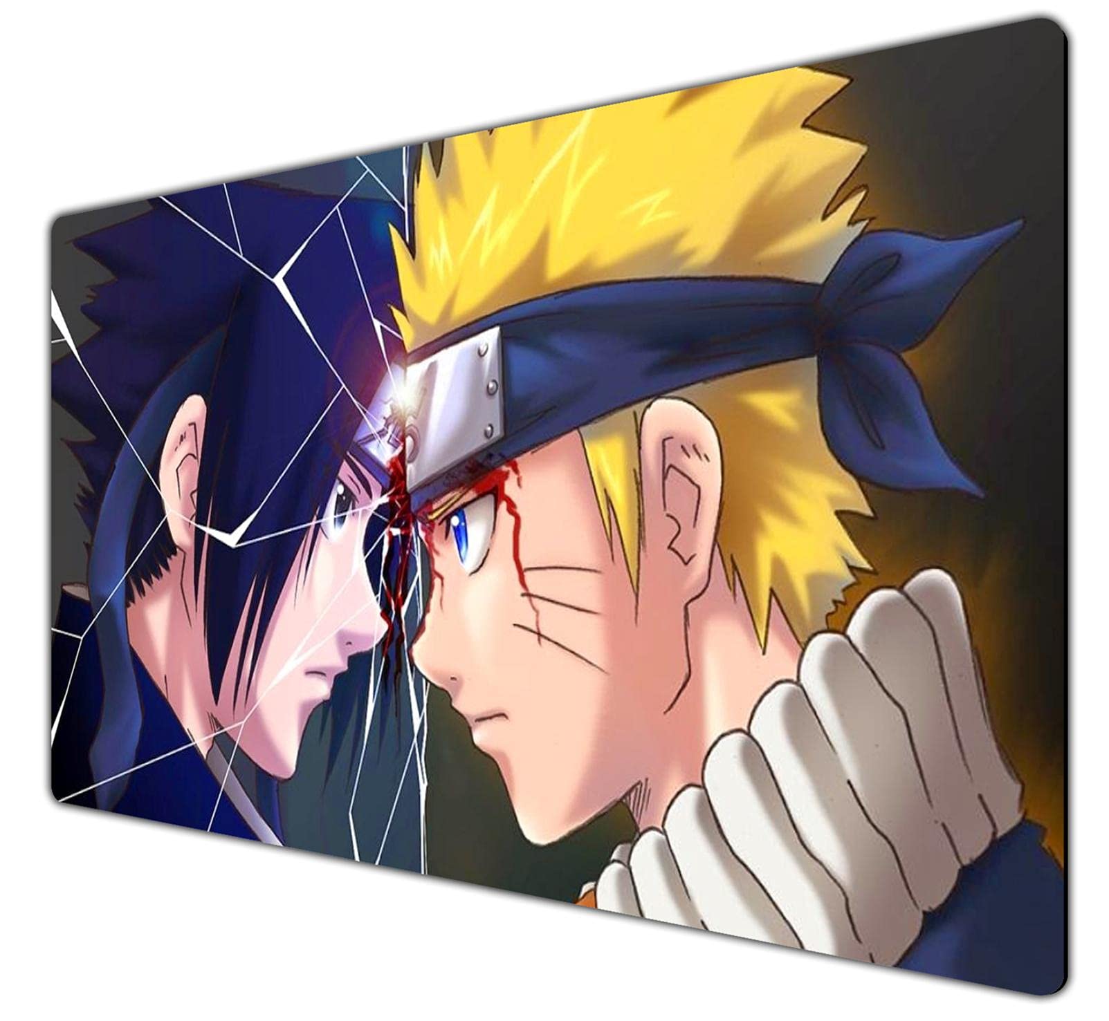 Anime Characters Gaming Mouse Pad - Large Non-Slip Rubber Mouse Mat for PC & Laptop - Perfect for Office Work, Gaming & Graphic Design