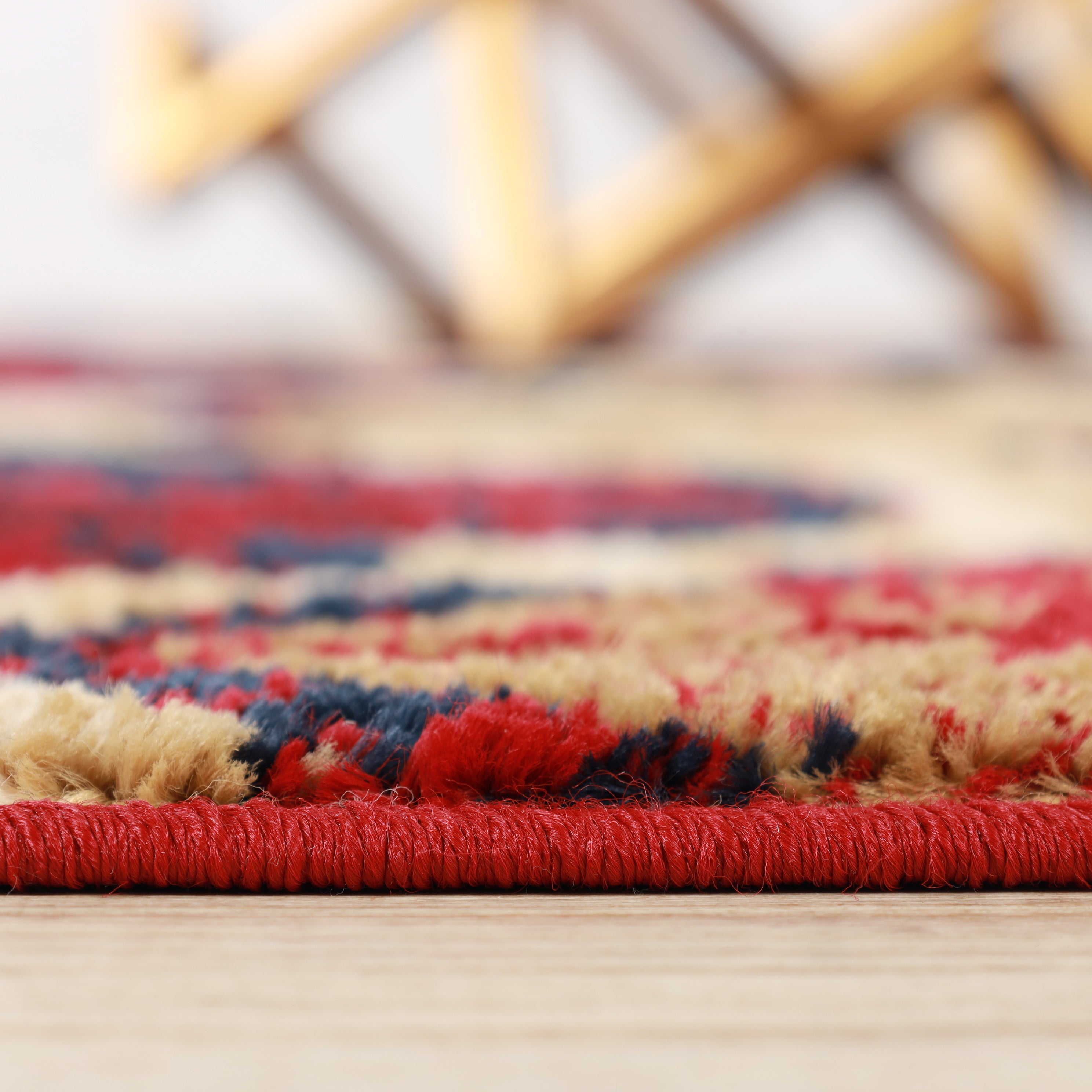 Viking Geometric Trellis Indoor Area Rug & Runner - Non-Slip Boho Chic Carpet for Living Room, Bedroom, Hallway - Perfect for Nordic Home Decor & Cozy Spaces