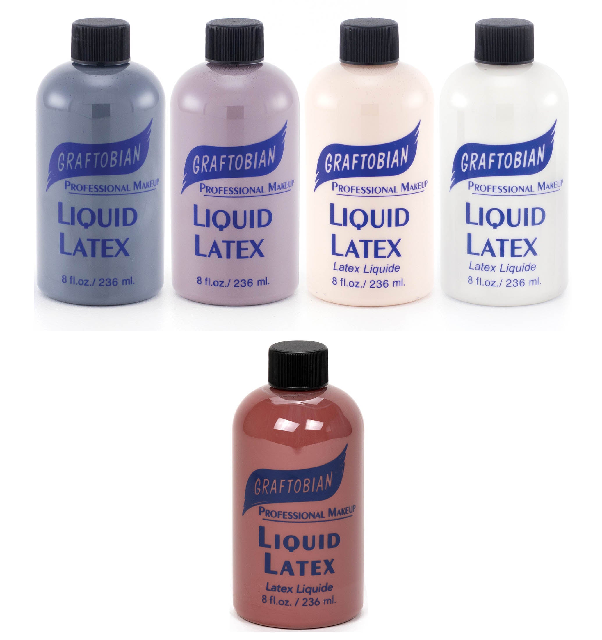 Vibrant Colored Liquid Latex - 8 oz for Body Painting, Costume Design & Special Effects - Perfect for Halloween, Cosplay & Theater Makeup