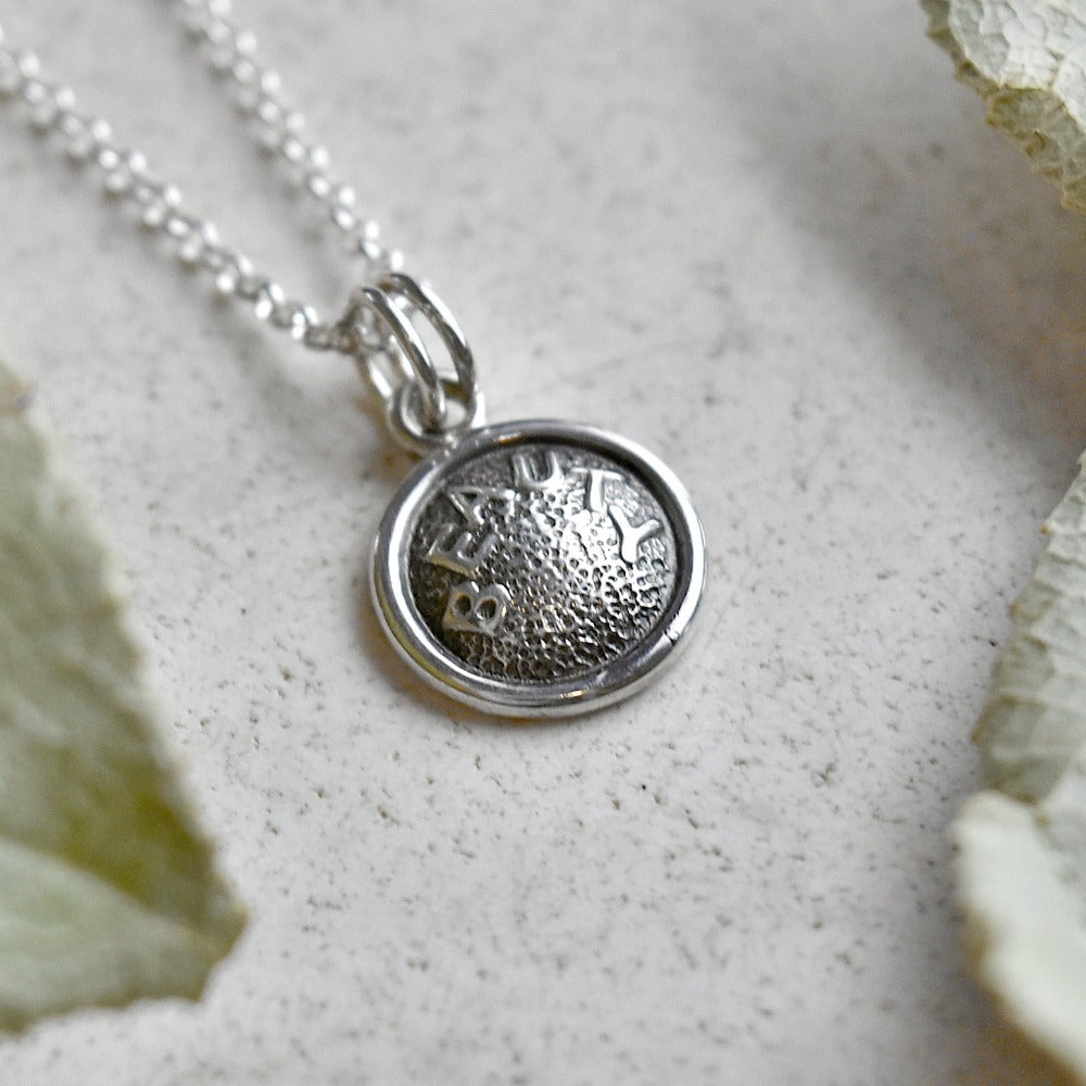 Elegant Tiny Die Struck Silver Necklace for Women - Perfect for Everyday Wear, Date Nights & Special Occasions