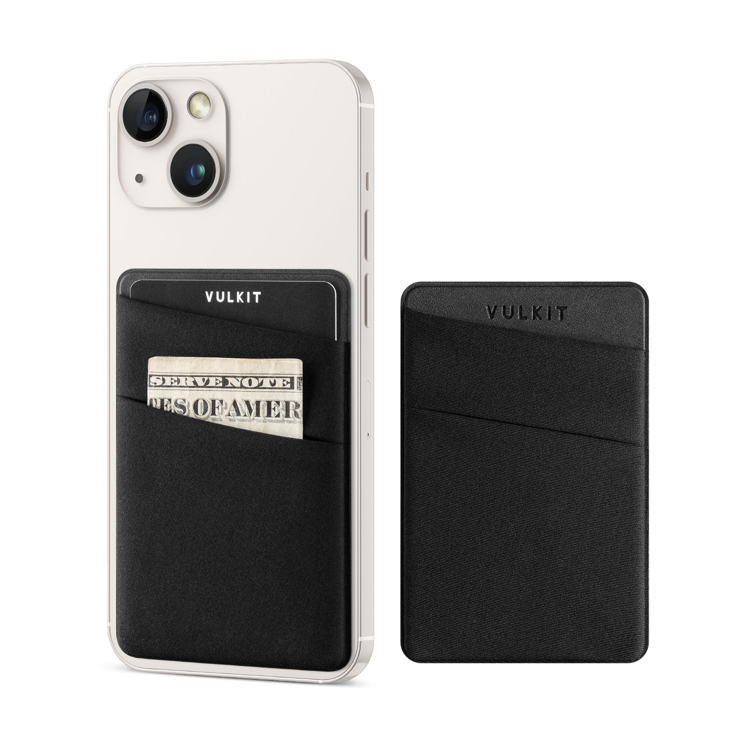VPA105 Slim Elastic Adhesive Phone Card Holder - Sticky Pocket for Credit Cards, IDs & Cash - Perfect for Phones, Wallets & Travel Accessories