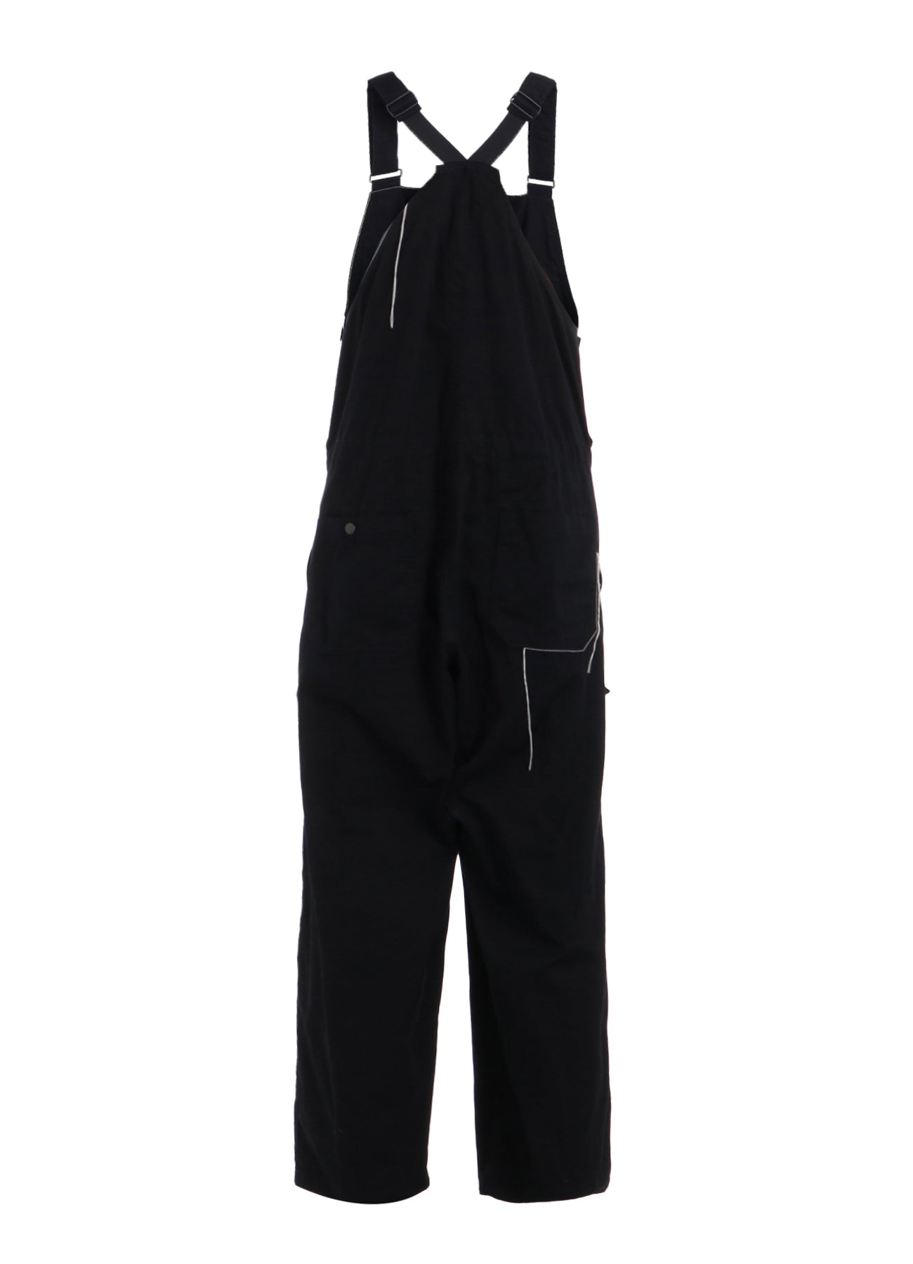 Stylish Cotton Twill Overalls with Color Stitching - Perfect for Casual Wear, Work & Outdoor Activities