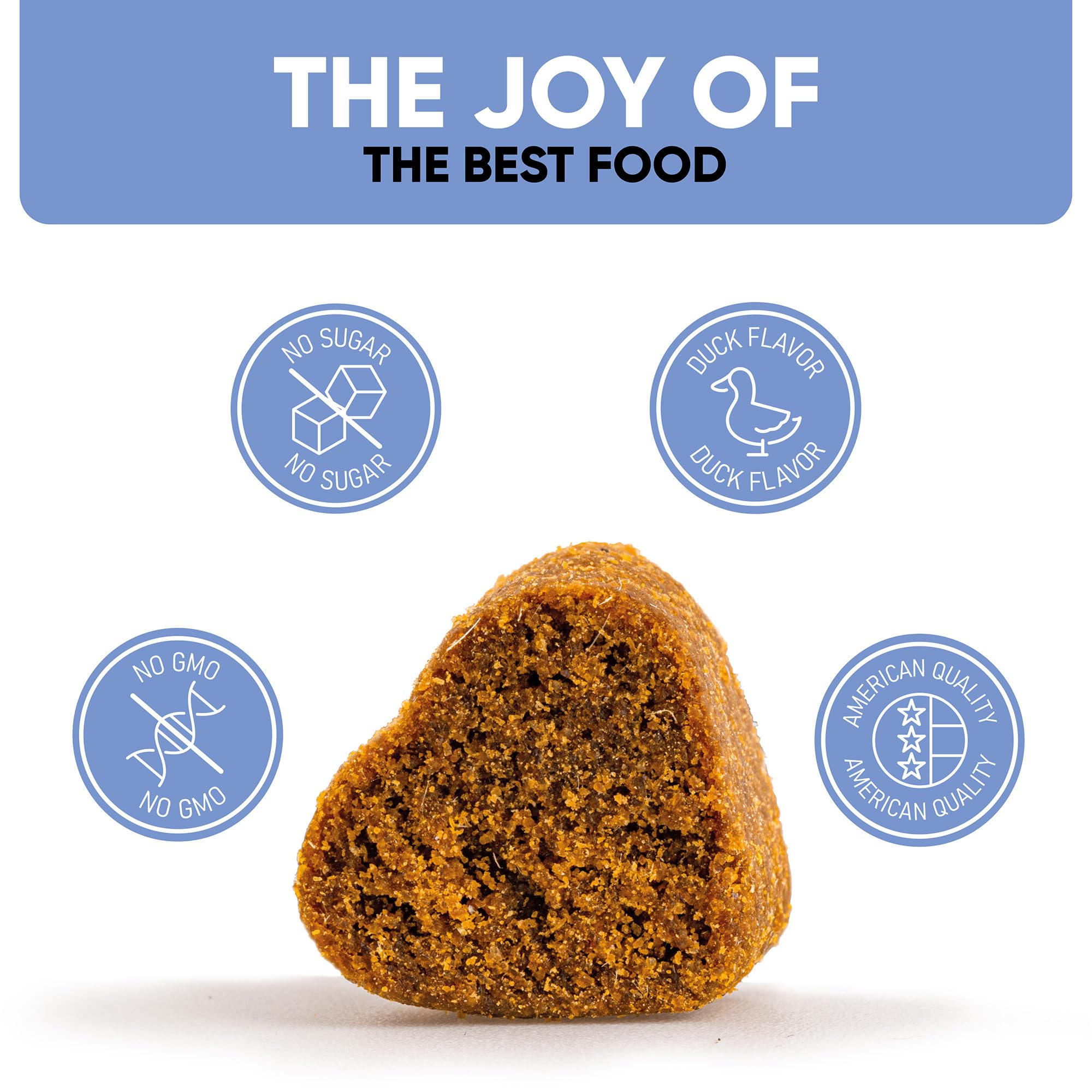 Calming Hemp Oil Dog Treats with Duck Flavor - 180 Chews for Anxiety Relief During Thunderstorms, Fireworks & Travel - Natural Stress Support for Dogs - Perfect for Nervous Pets, Separation Anxiety & Car Rides