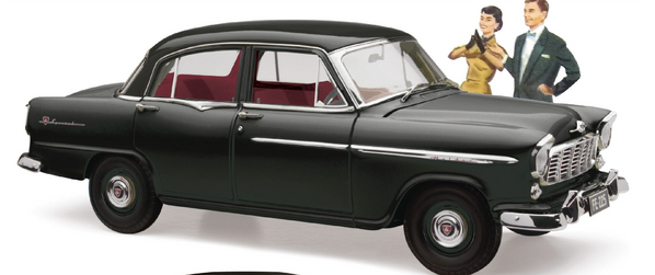 1:18 Scale Classic Carlectables Holden FE 1956 Special Black Model Car 18772 - Perfect for Collectors, Display, and Vintage Car Enthusiasts