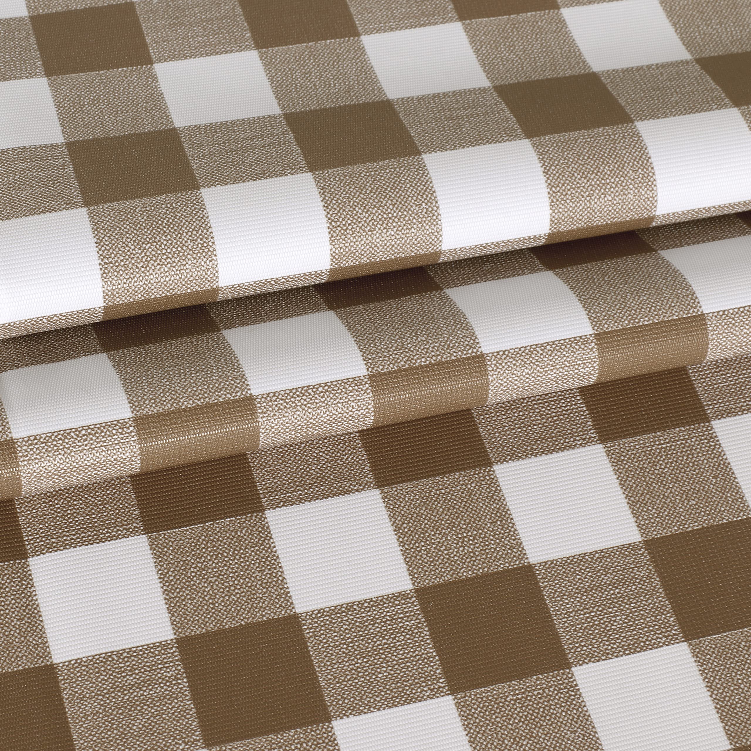 Sancua Checkered Vinyl Rectangle Tablecloth 60x140 Inch - 100% Waterproof Oil Proof Spill Proof PVC Table Cover - Easy Wipe Clean Dining Table Cloth for Kitchen, Buffet Parties, Coffee Tables & Outdoor Picnics - Perfect for Restaurants, Weddings and Family Gatherings