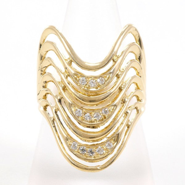 18K Yellow Gold Cubic Zirconia Ring for Women - Elegant Solitaire Engagement & Wedding Band - Perfect for Anniversaries, Proposals and Special Occasions
