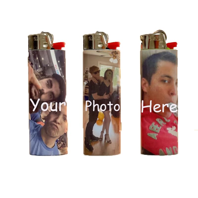 Custom Photo Lighter Stickers - Wedding & Corporate Gifts for Events