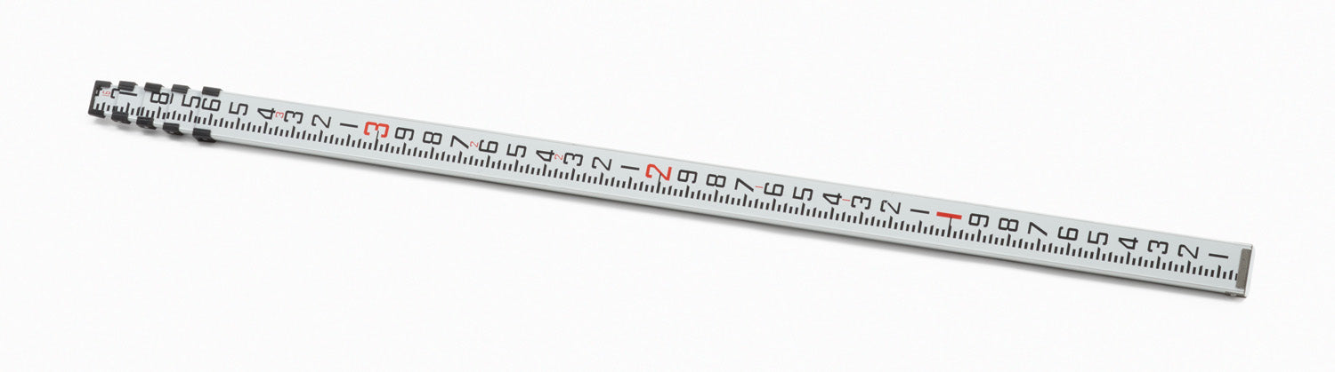 Fluke PLS GR16 Professional Grade Rod with US & Metric Scales - Perfect for Laser Levels, Surveying, and Construction Site Measurements