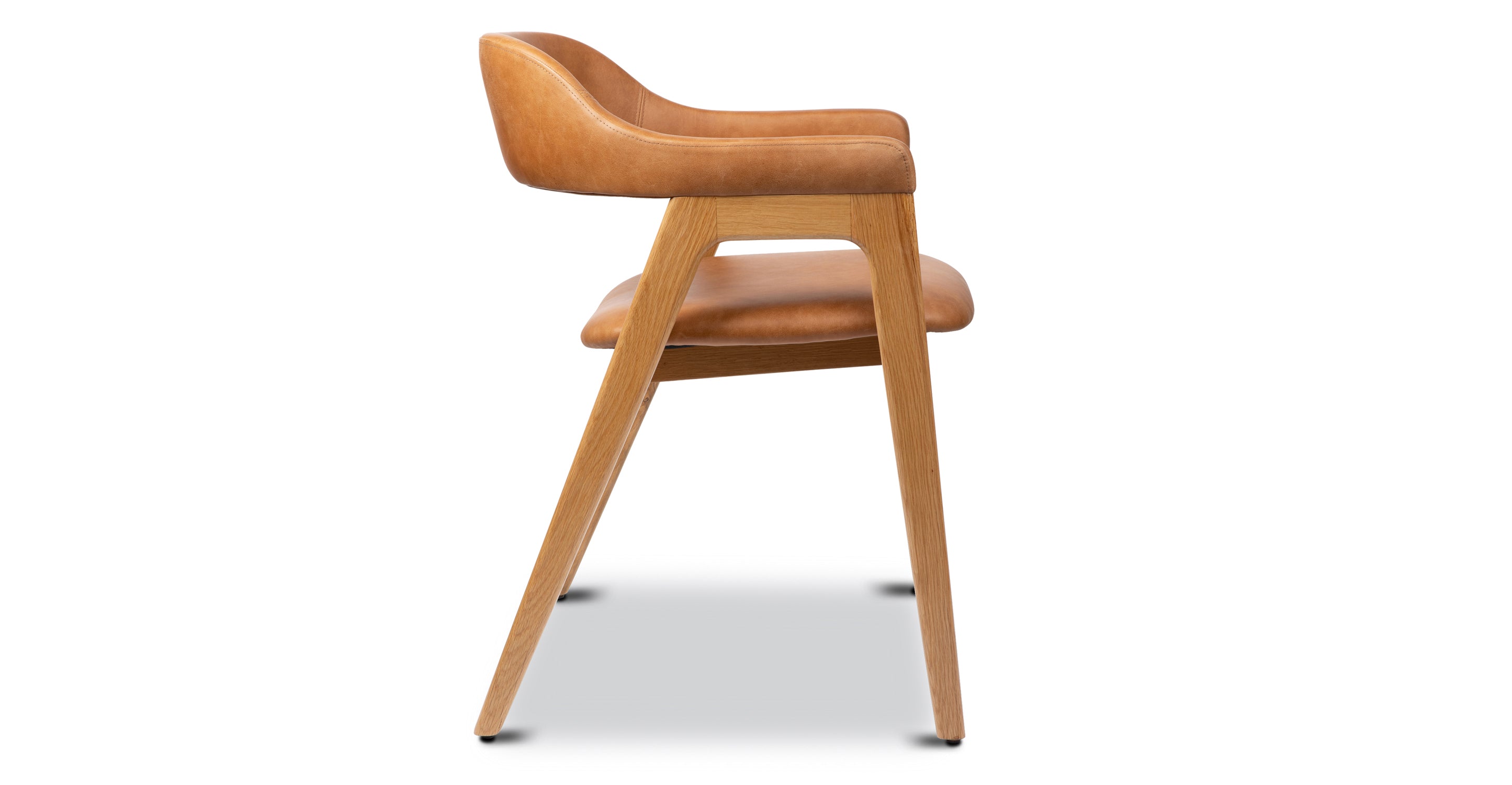 Premium Lando Leather Dining Chair - Modern & Comfortable Leather Upholstered Seat for Home, Restaurant, Office - Perfect for Dining Room, Kitchen, Conference Room & Lounge