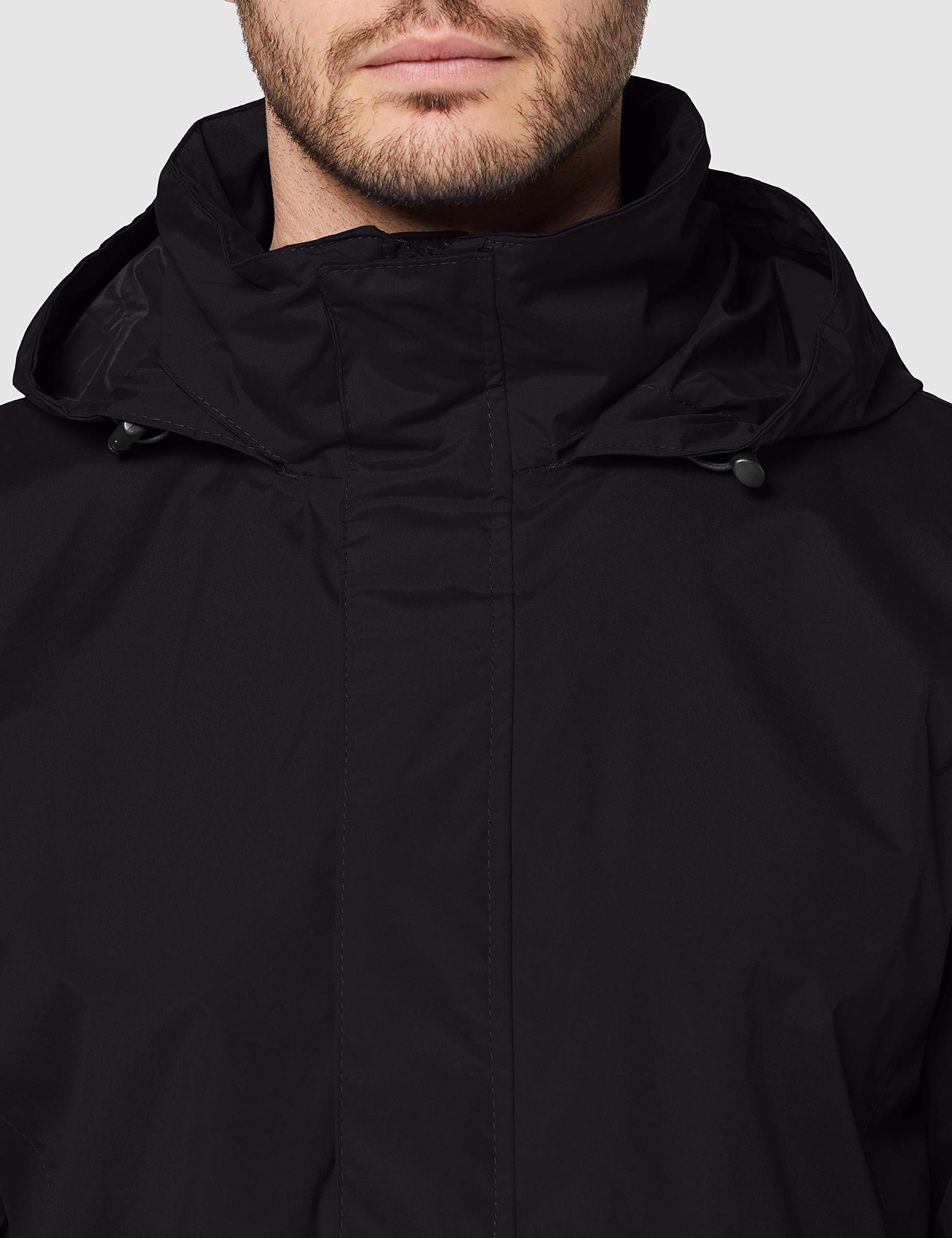Men's Ardmore Waterproof Mesh-Lined Shell Jacket - Black, Size XL (44