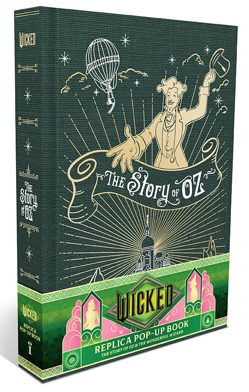 Wicked: The Story of Oz & The Wonderful Wizard - Collectible Pop-Up Book Replica | Perfect for Fans, Gifts & Home Decor