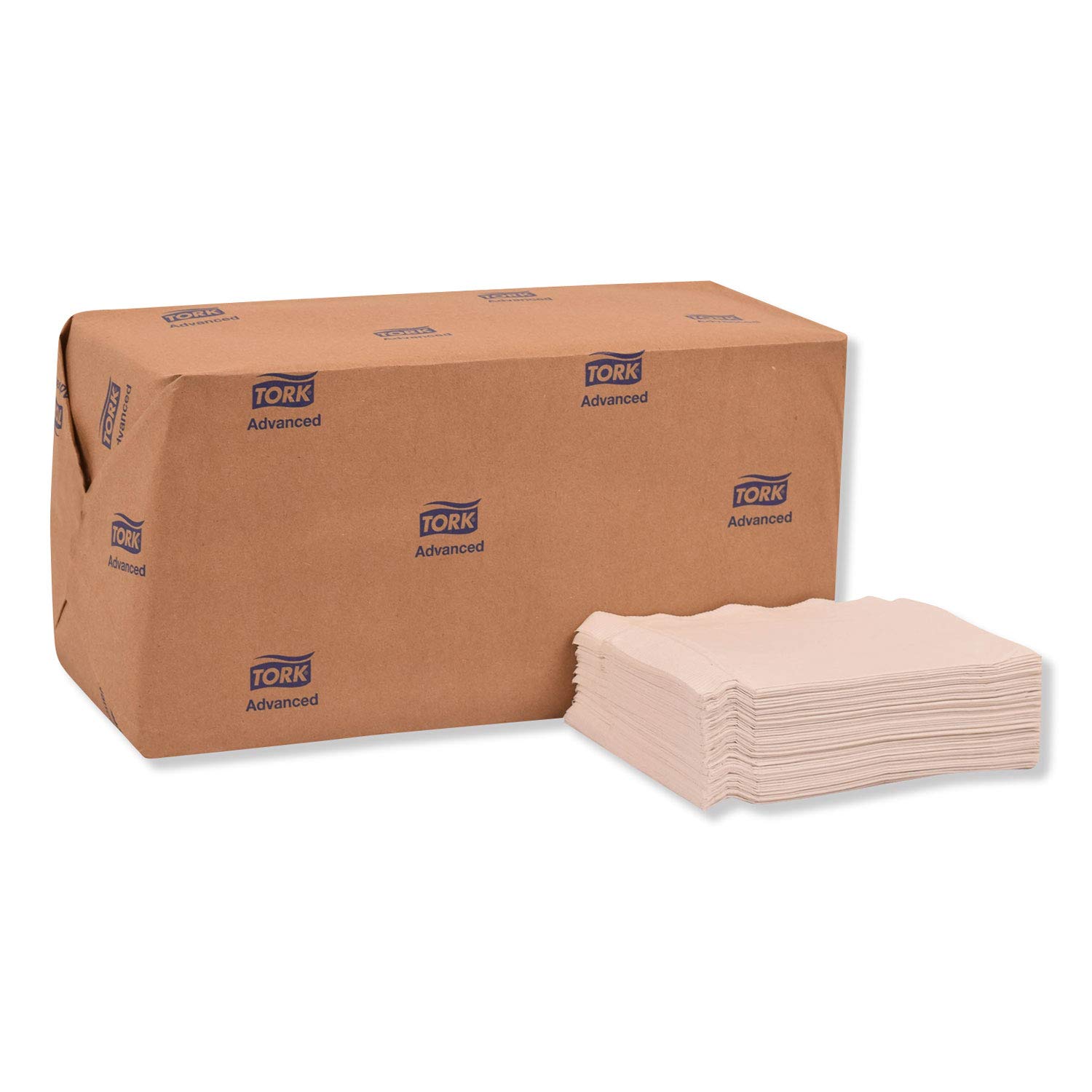 Tork Advanced Soft Masterfold Dispenser Napkins - Premium 2-Ply Paper Napkins for Restaurants, Offices & Events - Bulk Pack of 1000 - Ideal for Dining, Catering & Hospitality Use