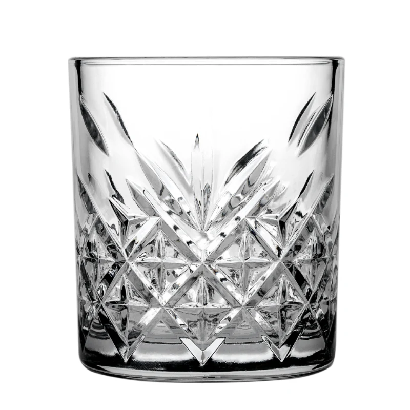 Browne Timeless 7 Oz Whiskey Glass Set - Premium Crystal Clear Drinking Glasses for Bourbon, Scotch & Whiskey - Perfect for Home Bar, Gifts & Entertaining
