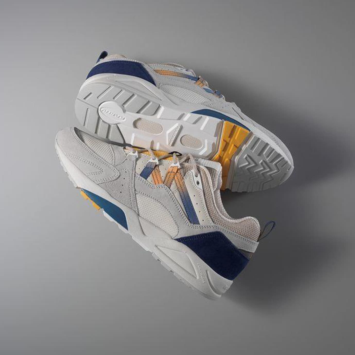 FUSION 2.0 Running Shoes - Lightweight & Breathable Foggy Dew/True Navy Athletic Sneakers for Men & Women | Perfect for Jogging, Gym Workouts & Daily Wear
