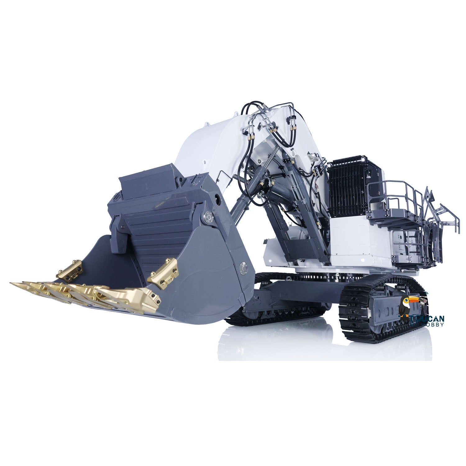 LESU RC Hydraulic Excavator 9150 - 1/14 Scale Remote Controlled Digger Truck with Forward Shovel | Ready-to-Run Hobby Model for Construction Enthusiasts | Perfect for Backyard Digging, Sandbox Play & RC Construction Site Simulation