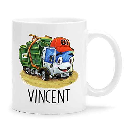 Kids Trash Truck Mug Mug