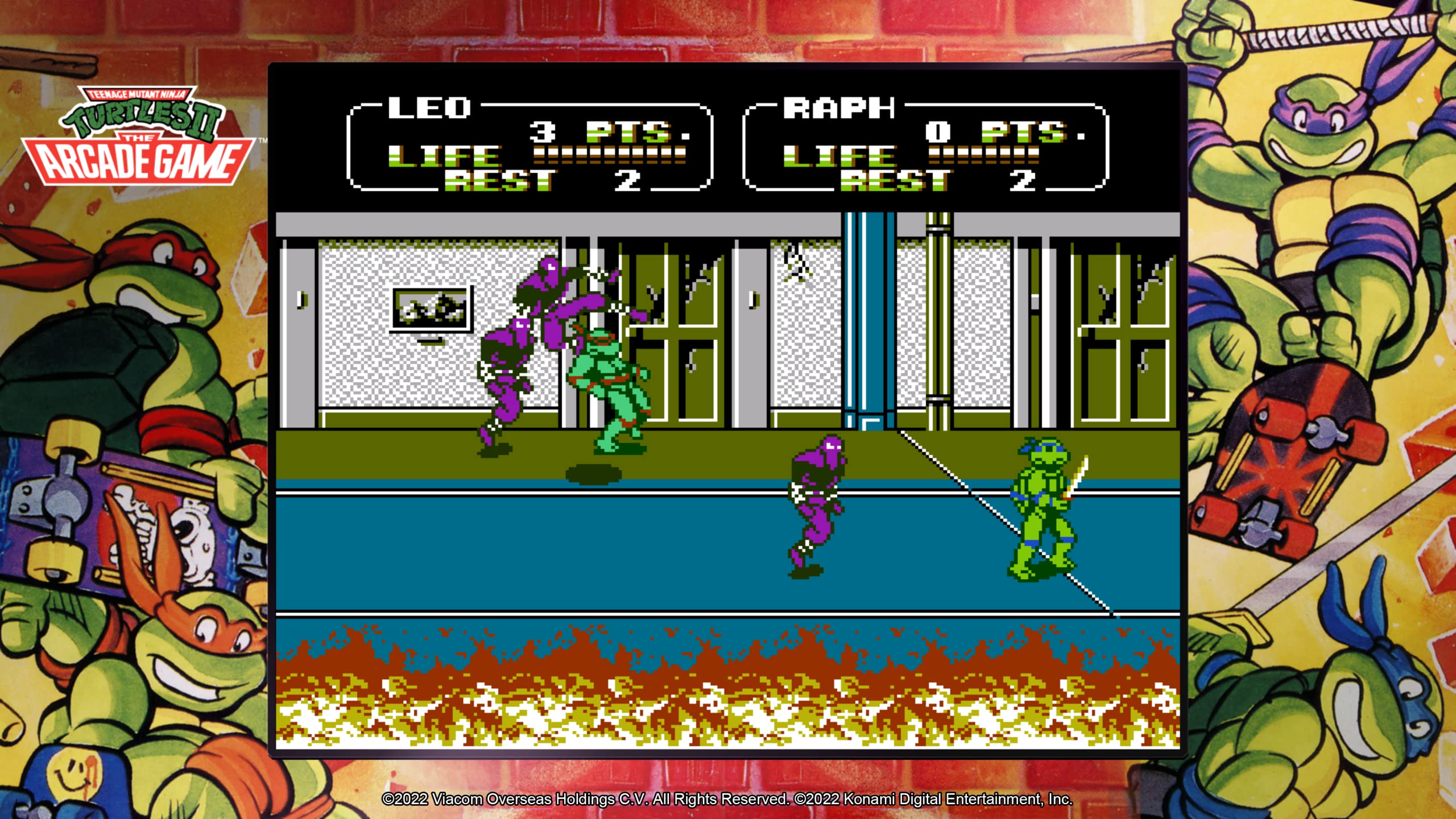 Teenage Mutant Ninja Turtles: Cowabunga Collection - PS4 Game | Classic TMNT Arcade & Console Games Bundle | Perfect for Retro Gaming Fans & Multiplayer Fun