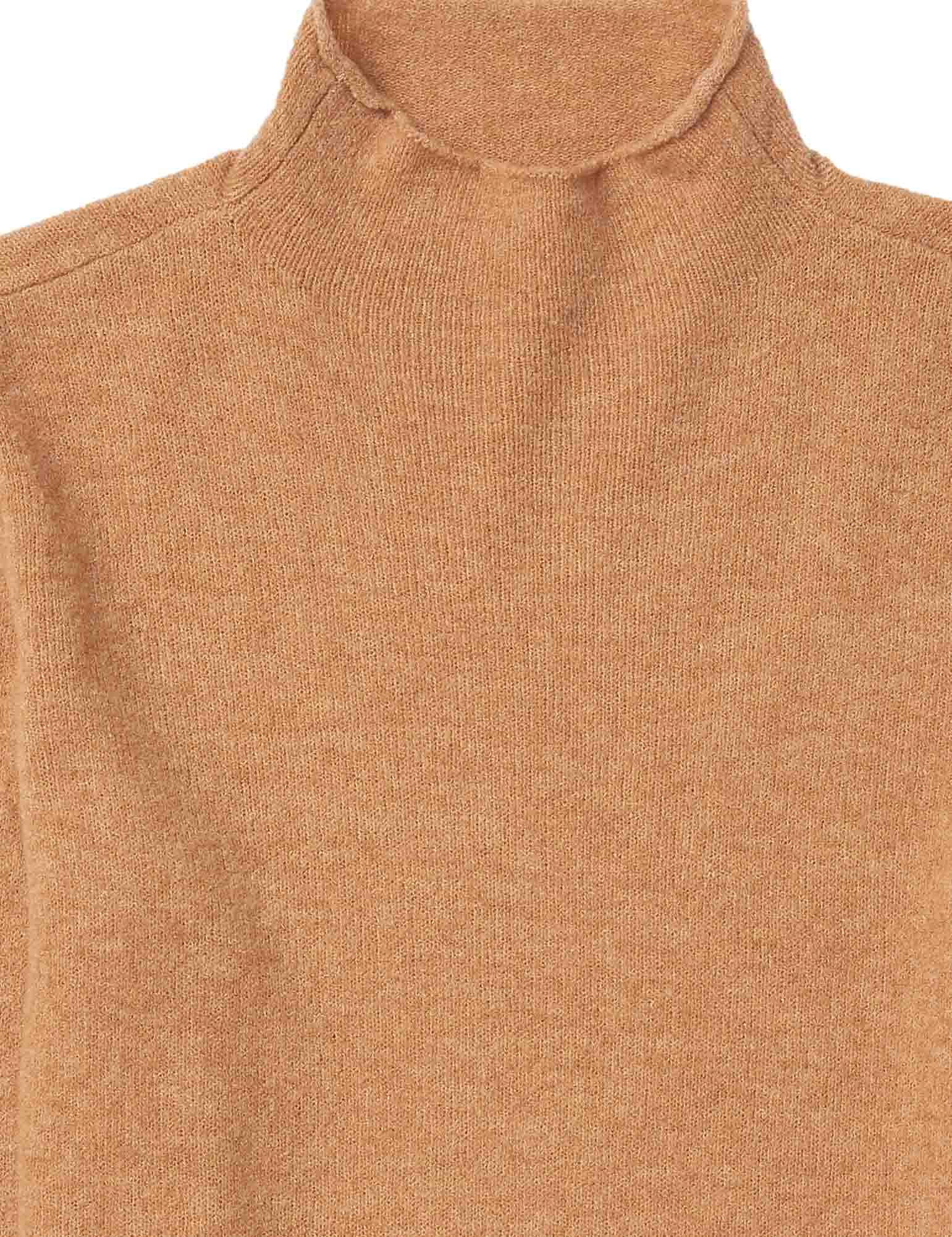 Goodthreads Women's Mid-Gauge Stretch Funnel Neck Sweater - Cozy Winter Pullover for Casual Outfits & Office Wear