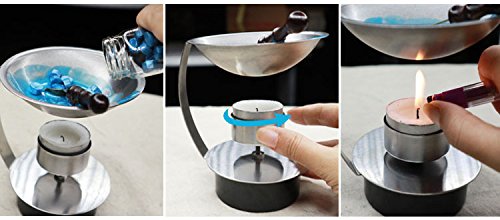 Premium Wax Warmer Kit for Sealing Wax Beads - Melting Spoon, Candle Furnace & Stove Pot - Perfect for Christmas Cards, Gift Wrapping, Wedding Invitations & DIY Wax Seal Stamps - Essential Wax Melting Tool for Crafting & Decoration