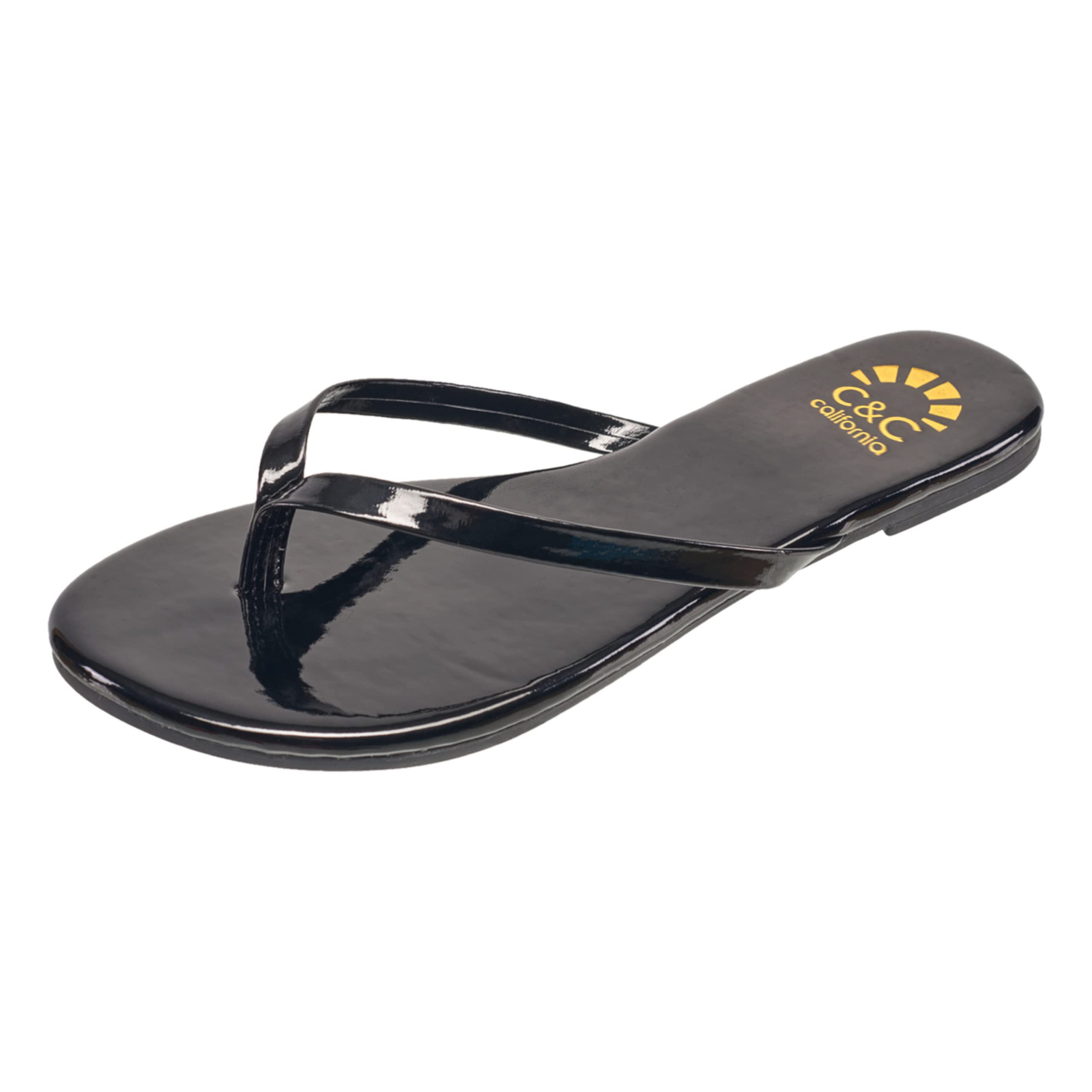 C&C CALIFORNIA Women's Flip Flops - Comfortable Thong Sandals for Beach, Pool & Summer Vacations | Cute Slip-On Casual Slippers with Fashionable Strap | Perfect for Walking, Travel & Relaxing by the Water
