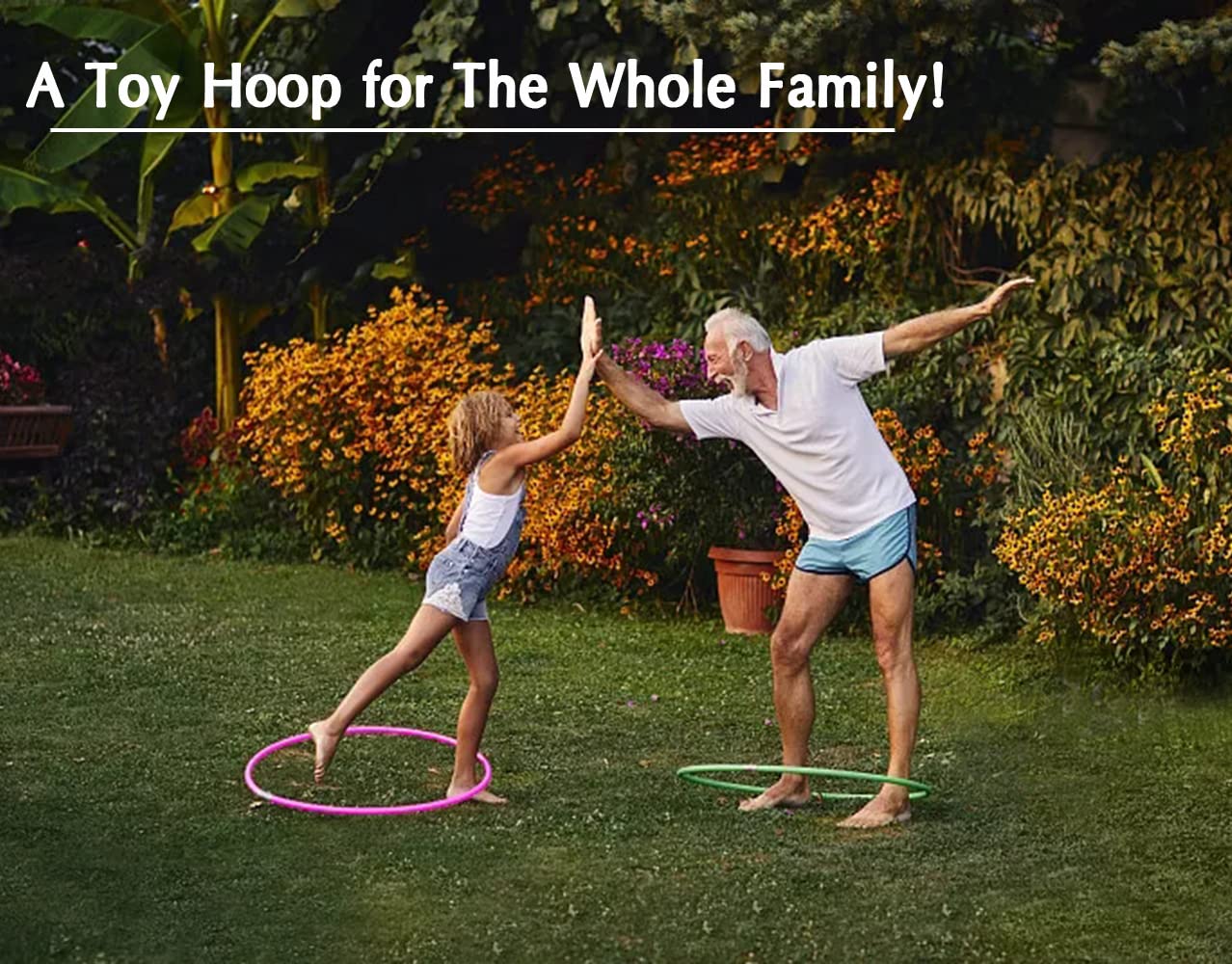Adjustable Kids Exercise Hoops Set (6-Piece) - 29