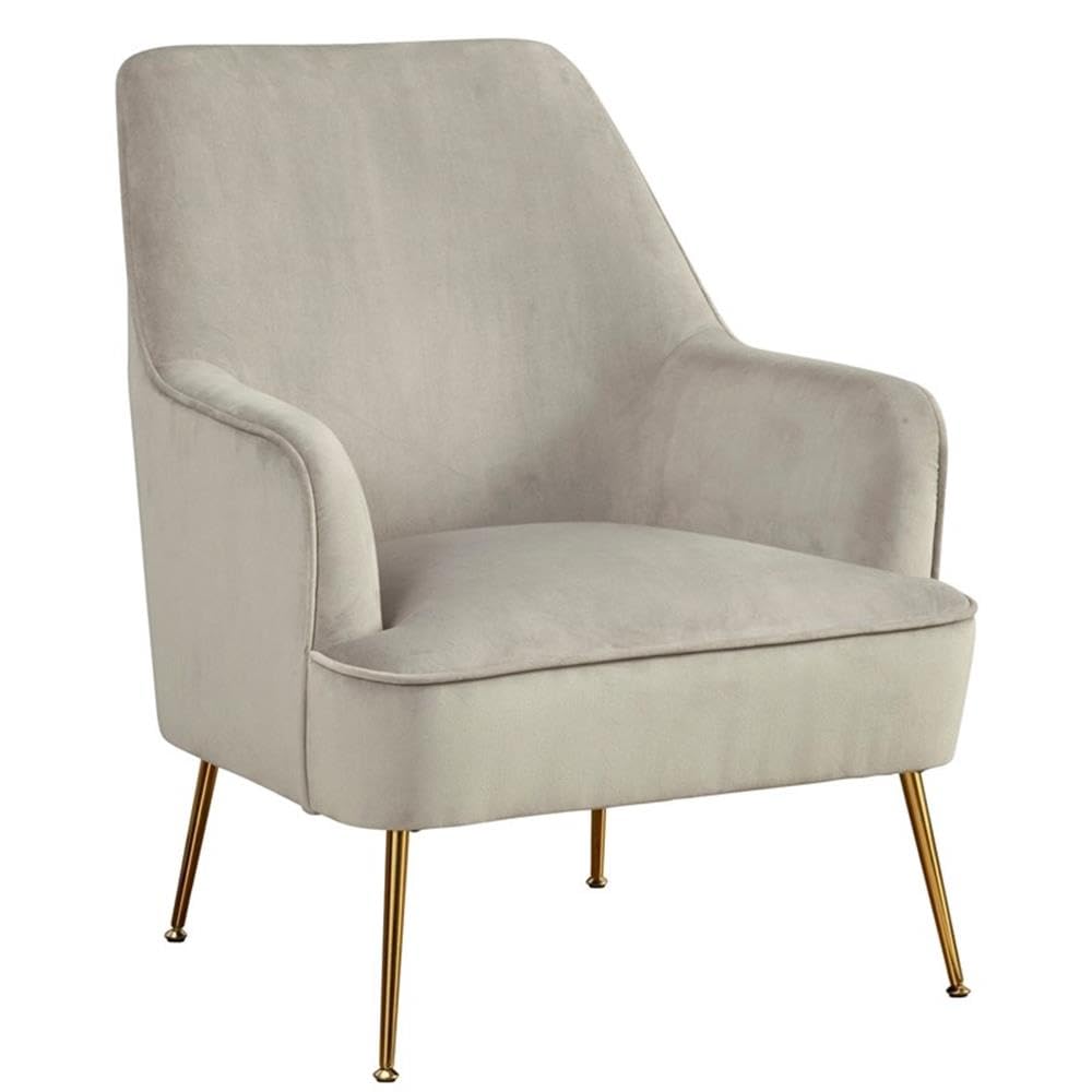 Alpine Furniture Rebecca Chair - Modern Grey Accent Chair 28