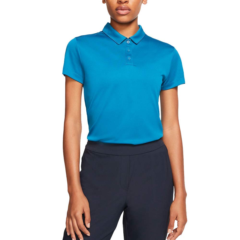 Nike Women's Dry Short Sleeve Golf Polo Shirt - Moisture Wicking & Breathable Activewear for Golf, Tennis & Casual Wear | Perfect for Summer Sports & Outdoor Activities