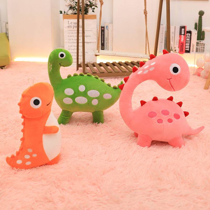Cute Brucie The Dinosaur Plush Toy - Soft Stuffed Animal for Kids, Best Gift for Birthday & Christmas, Perfect for Cuddling, Nursery Decor and Dinosaur Theme Parties