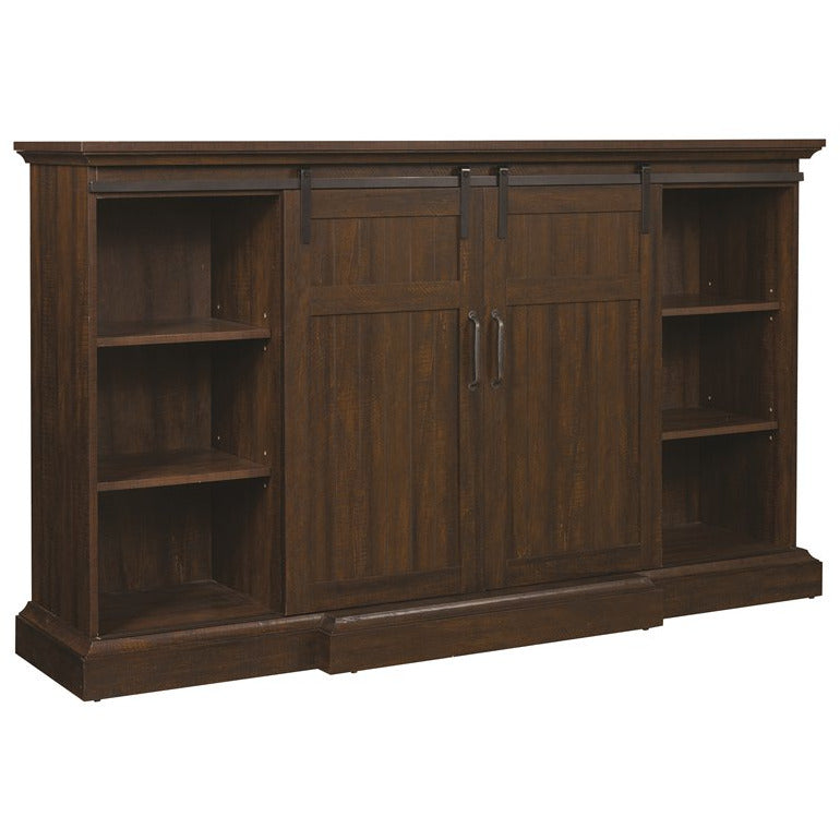 Modern Manning TV Stand with Built-in Speakers & Electric Fireplace - Perfect for Living Room, Bedroom & Home Theater Setup