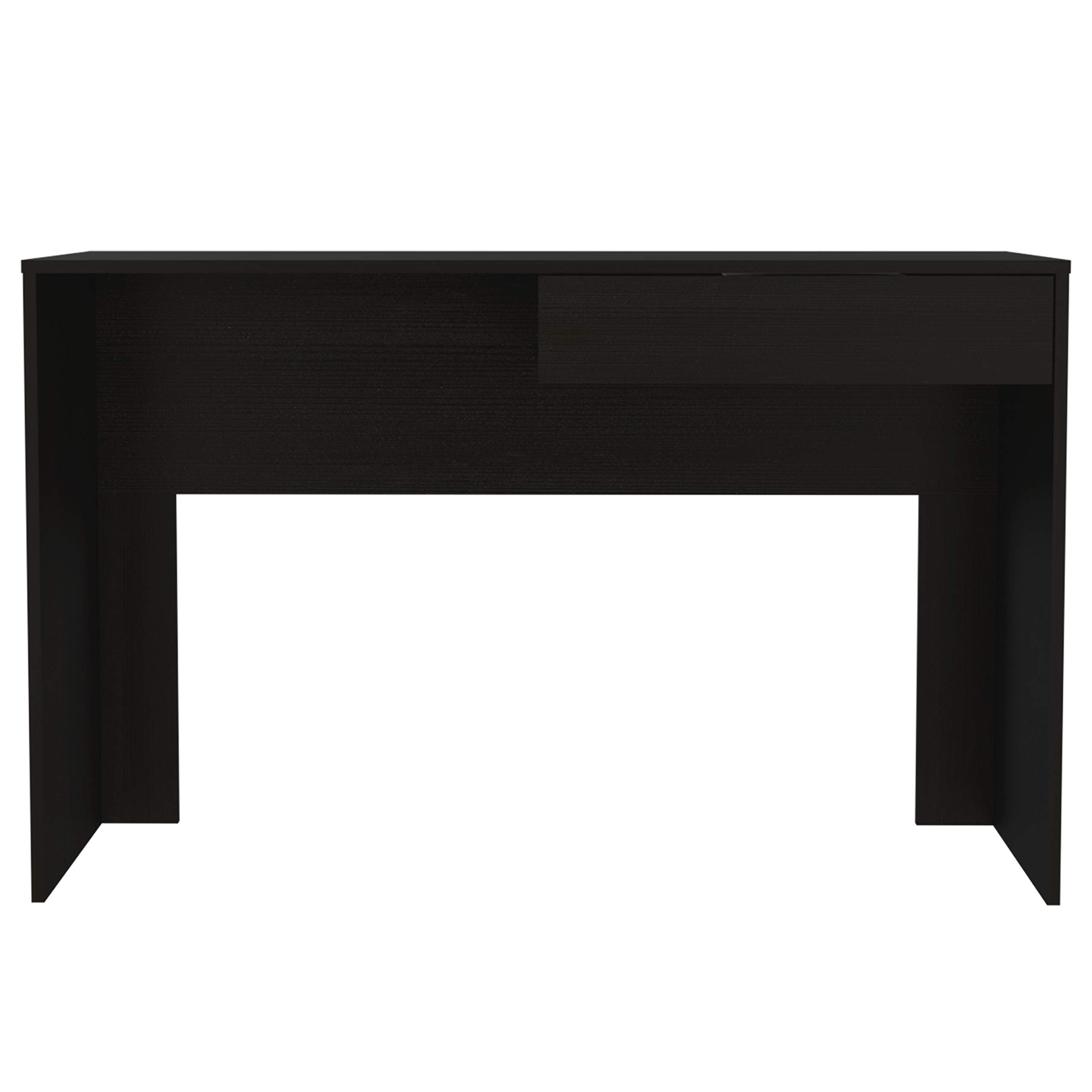 Black Tampa Writing Desk with Drawer - Home Office & Study Furniture