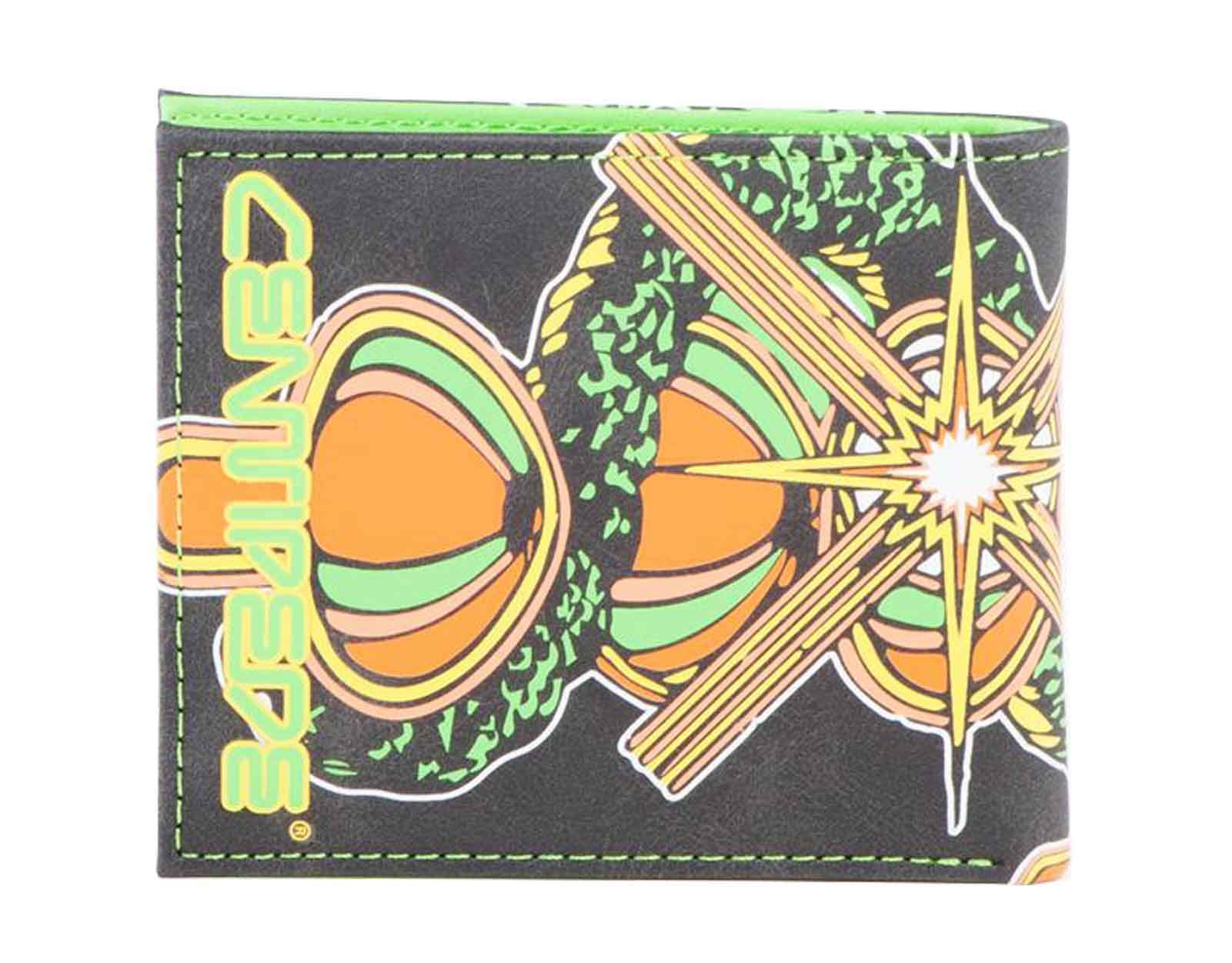Official Atari Centipede Logo Men's Bifold Wallet - Retro Gaming Accessory for Arcade Lovers & Collectors - Perfect for Everyday Use, Gamer Gifts and Nostalgic Fashion