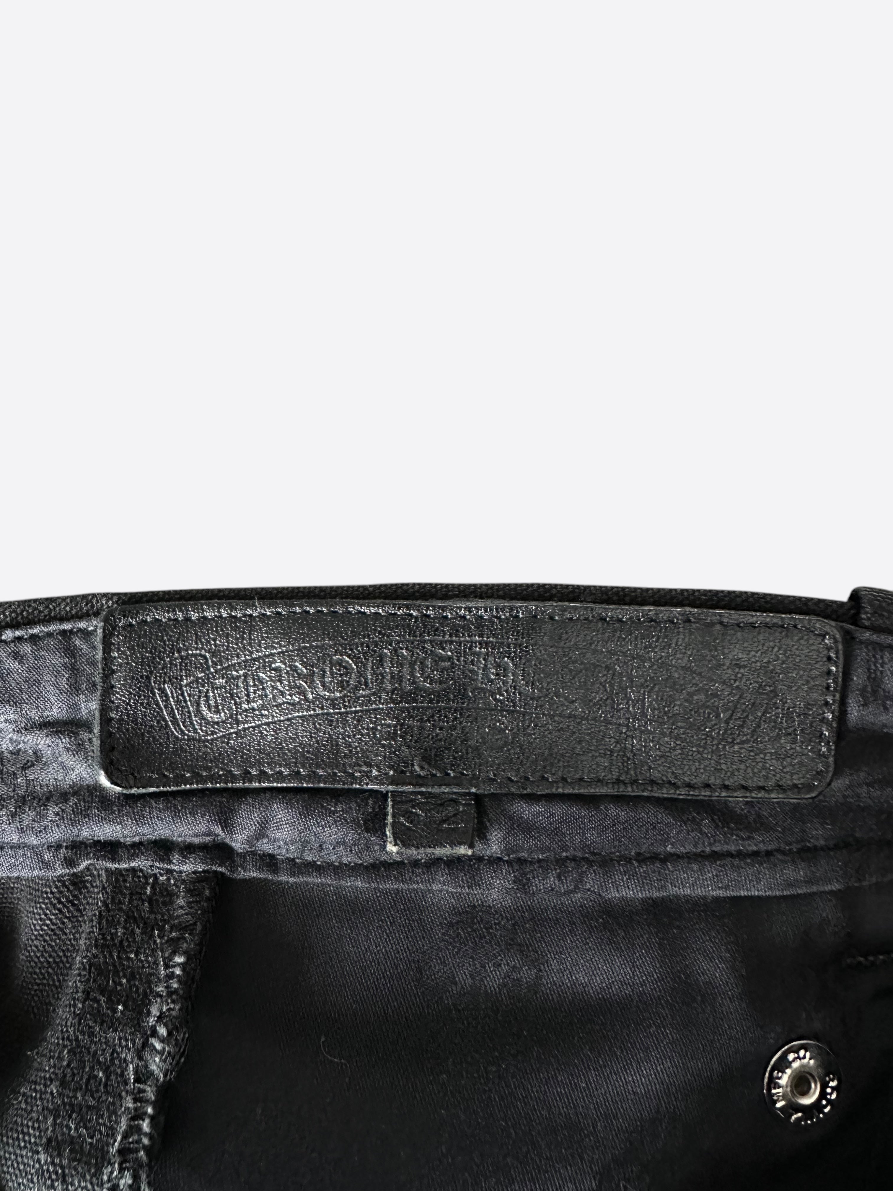 Chrome Hearts Black Carpenter Pants for Men - Heavy Duty Workwear & Streetwear Fashion | Perfect for Construction, DIY Projects & Urban Style