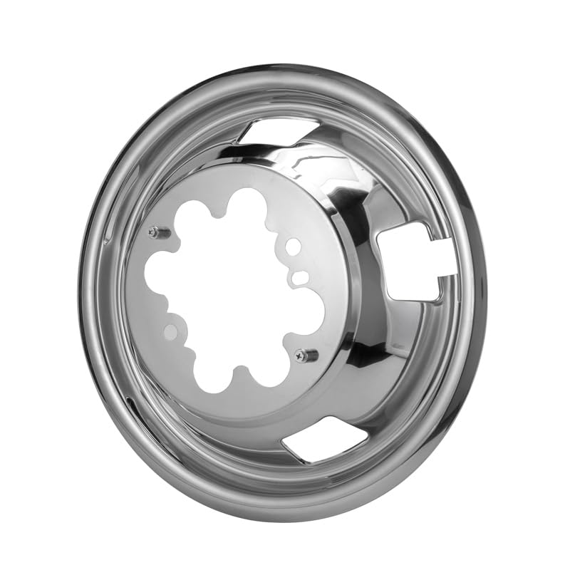 4PCS Polished Stainless Steel Wheel Simulators for 2003-2018 Dodge Ram 3500 - 17